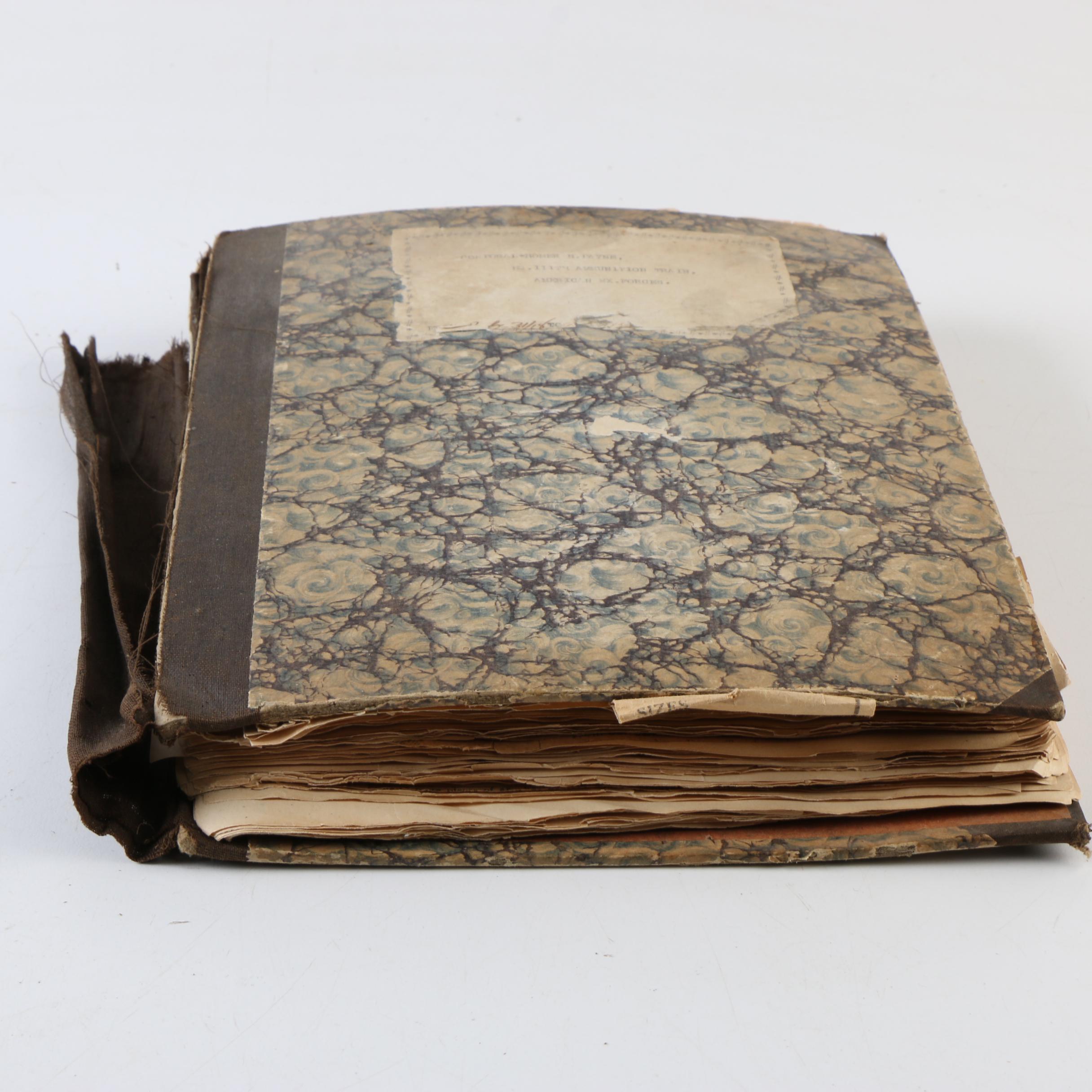 Cpl. Homer Payne's WWI Scrapbooks with Photos, Postcards, and Clippings