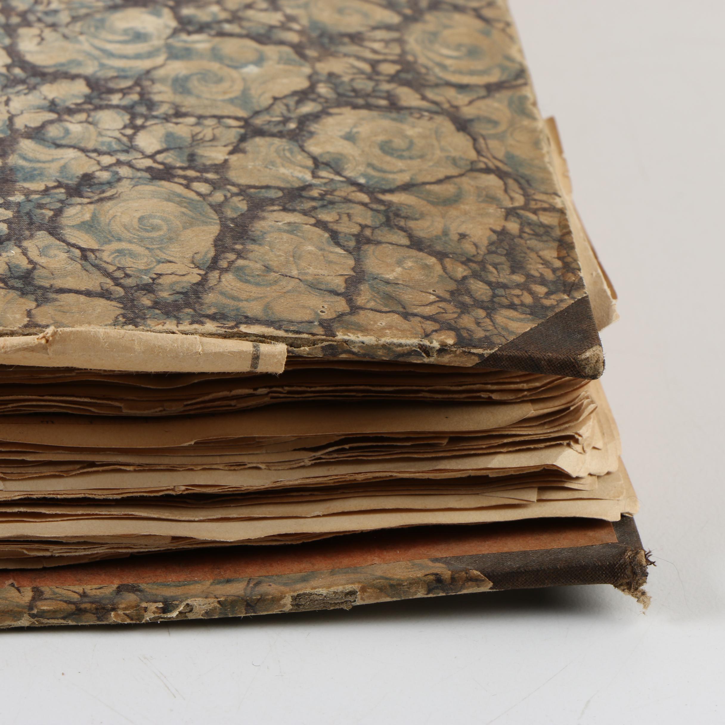 Cpl. Homer Payne's WWI Scrapbooks with Photos, Postcards, and Clippings