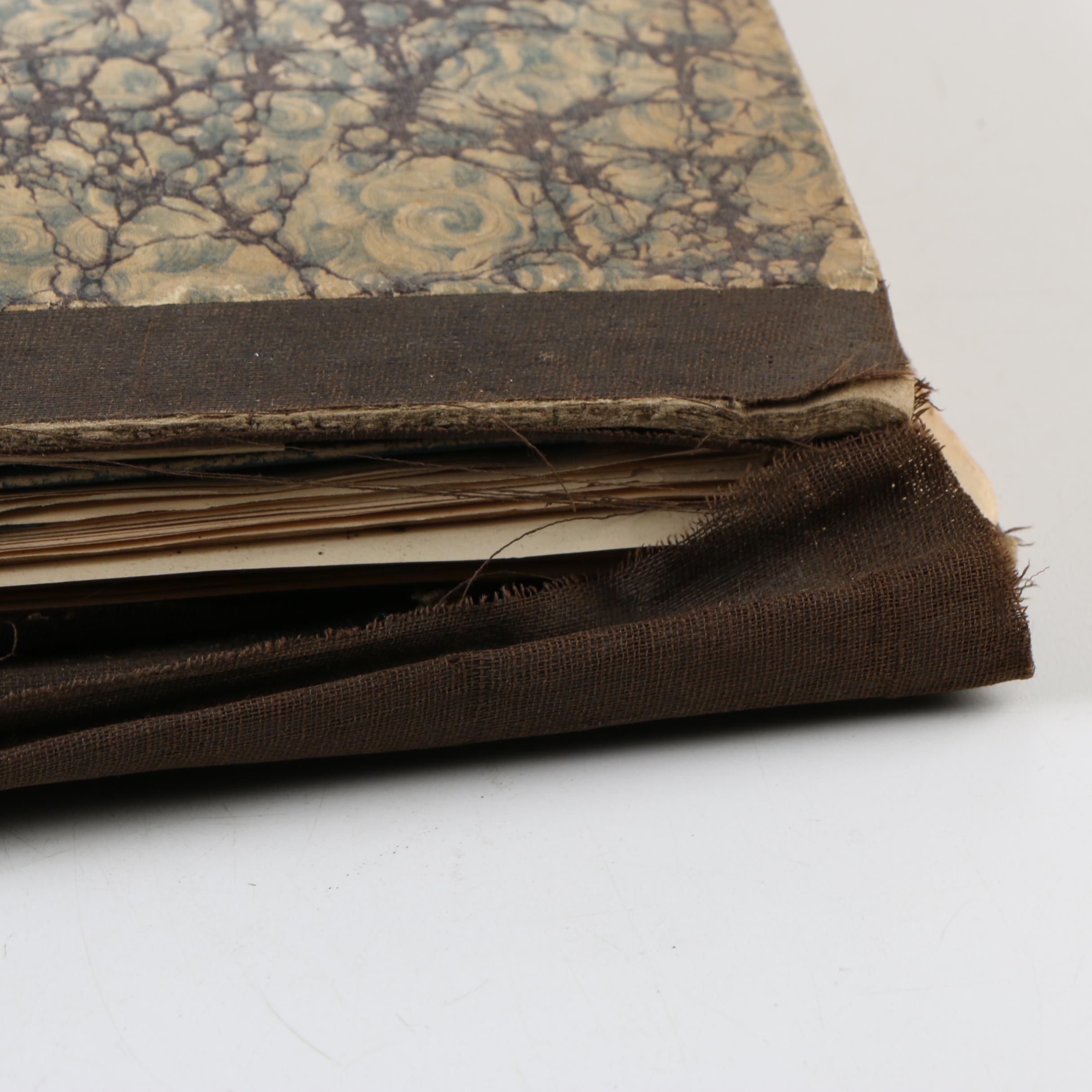 Cpl. Homer Payne's WWI Scrapbooks with Photos, Postcards, and Clippings