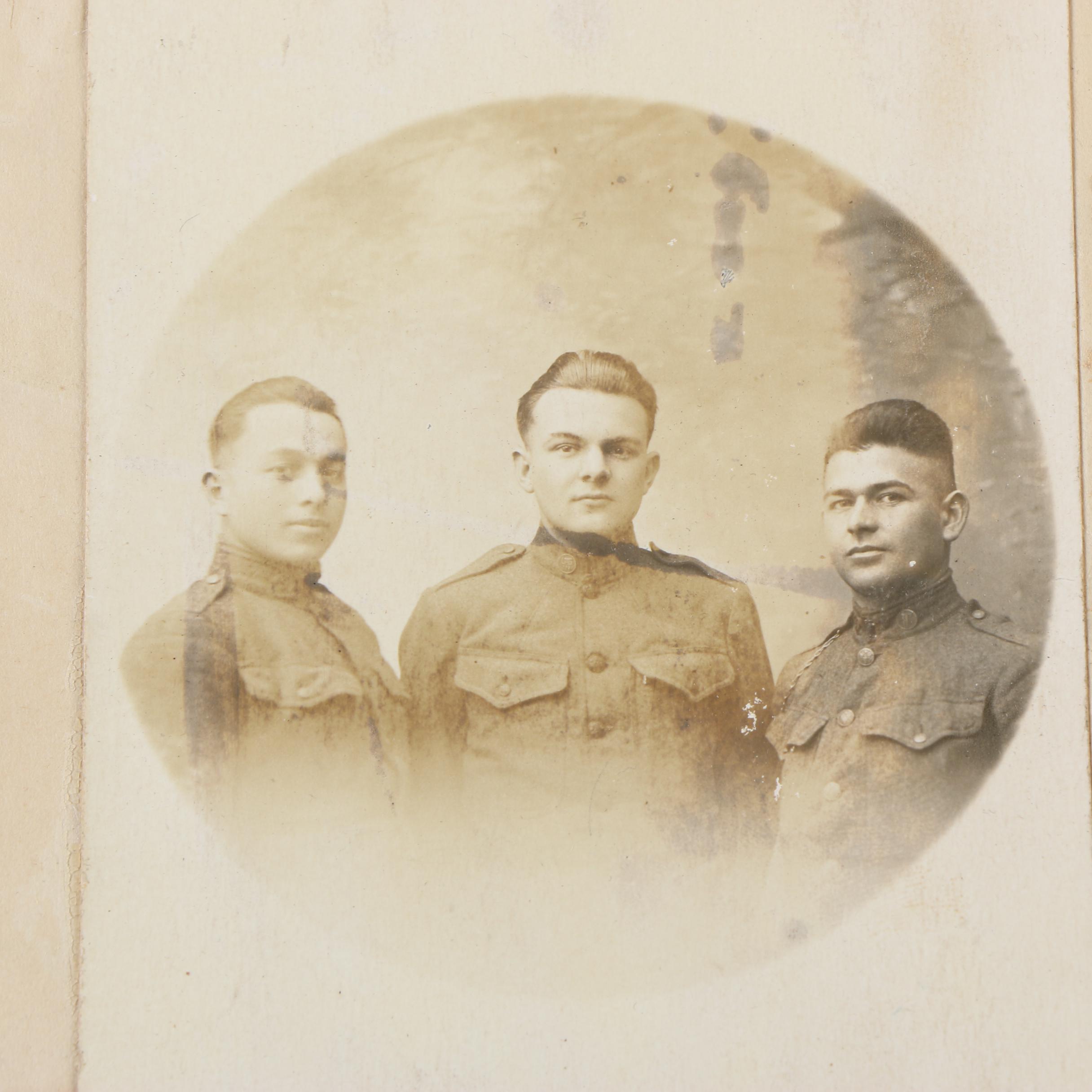Cpl. Homer Payne's WWI Scrapbooks with Photos, Postcards, and Clippings