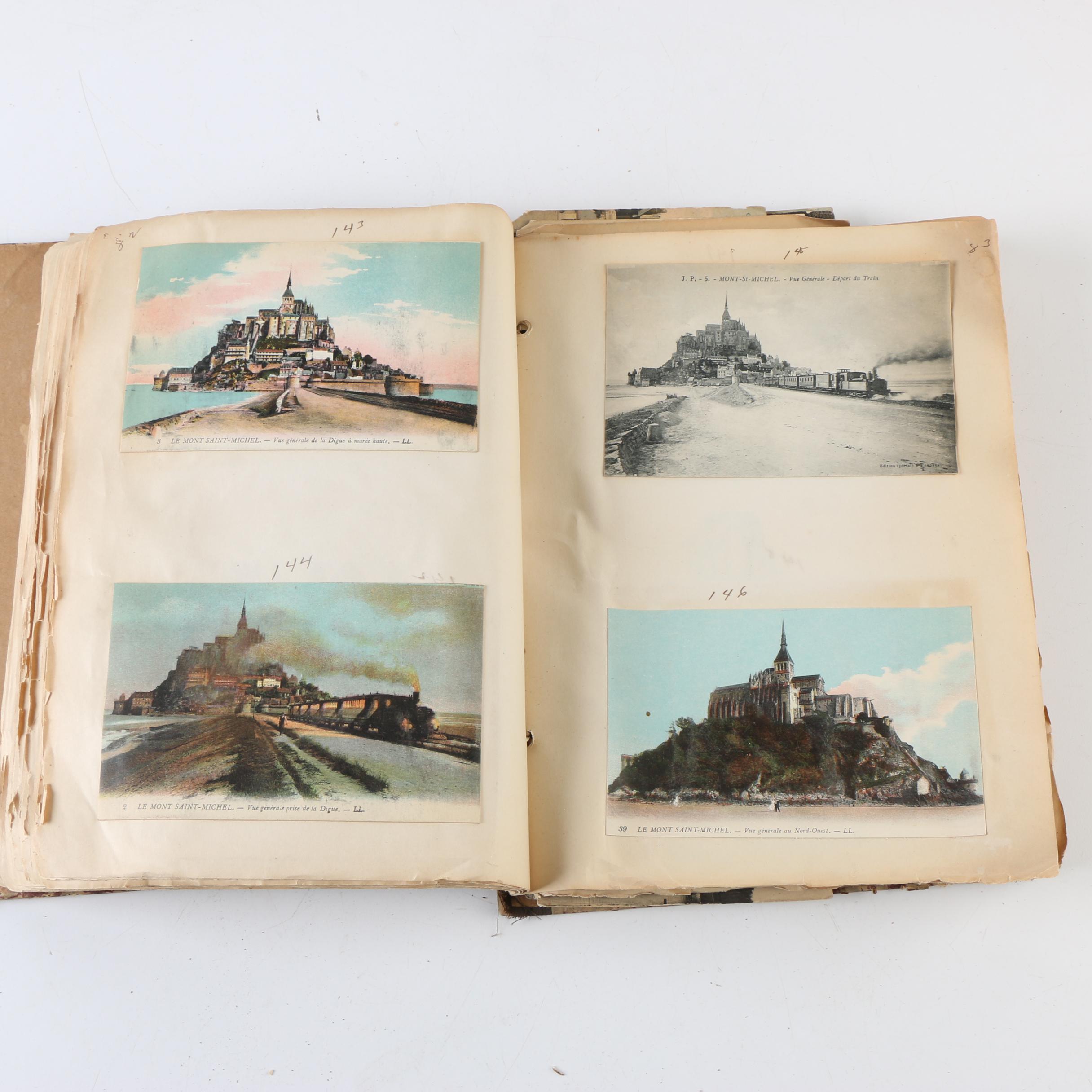 Cpl. Homer Payne's WWI Scrapbooks with Photos, Postcards, and Clippings