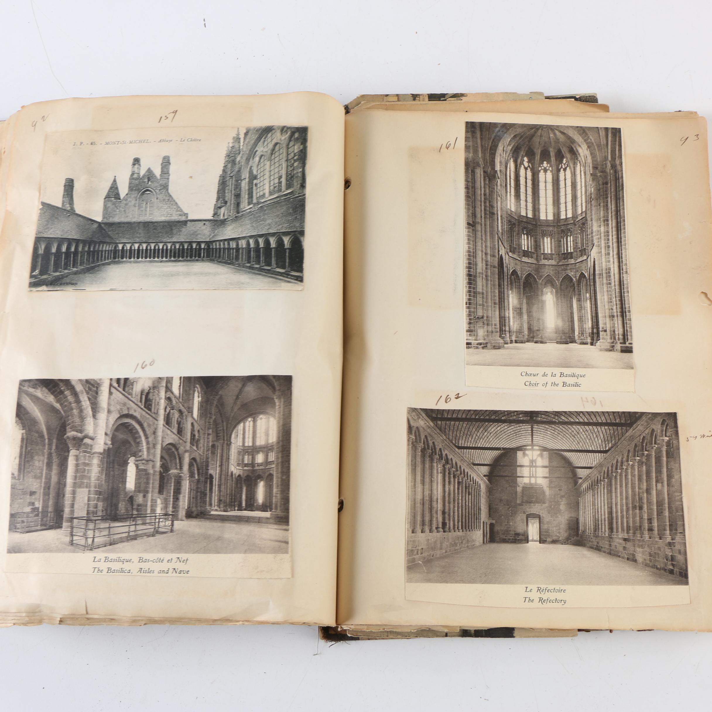 Cpl. Homer Payne's WWI Scrapbooks with Photos, Postcards, and Clippings