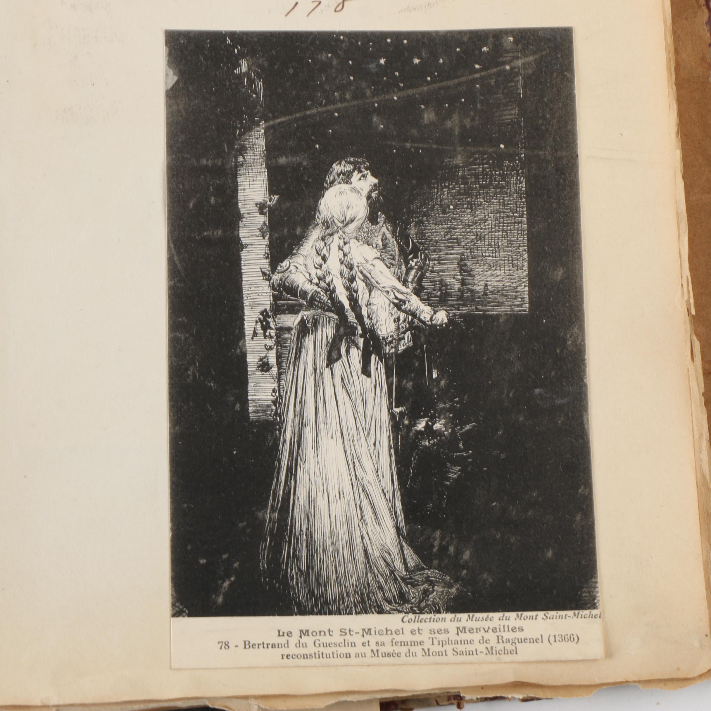 Cpl. Homer Payne's WWI Scrapbooks with Photos, Postcards, and Clippings