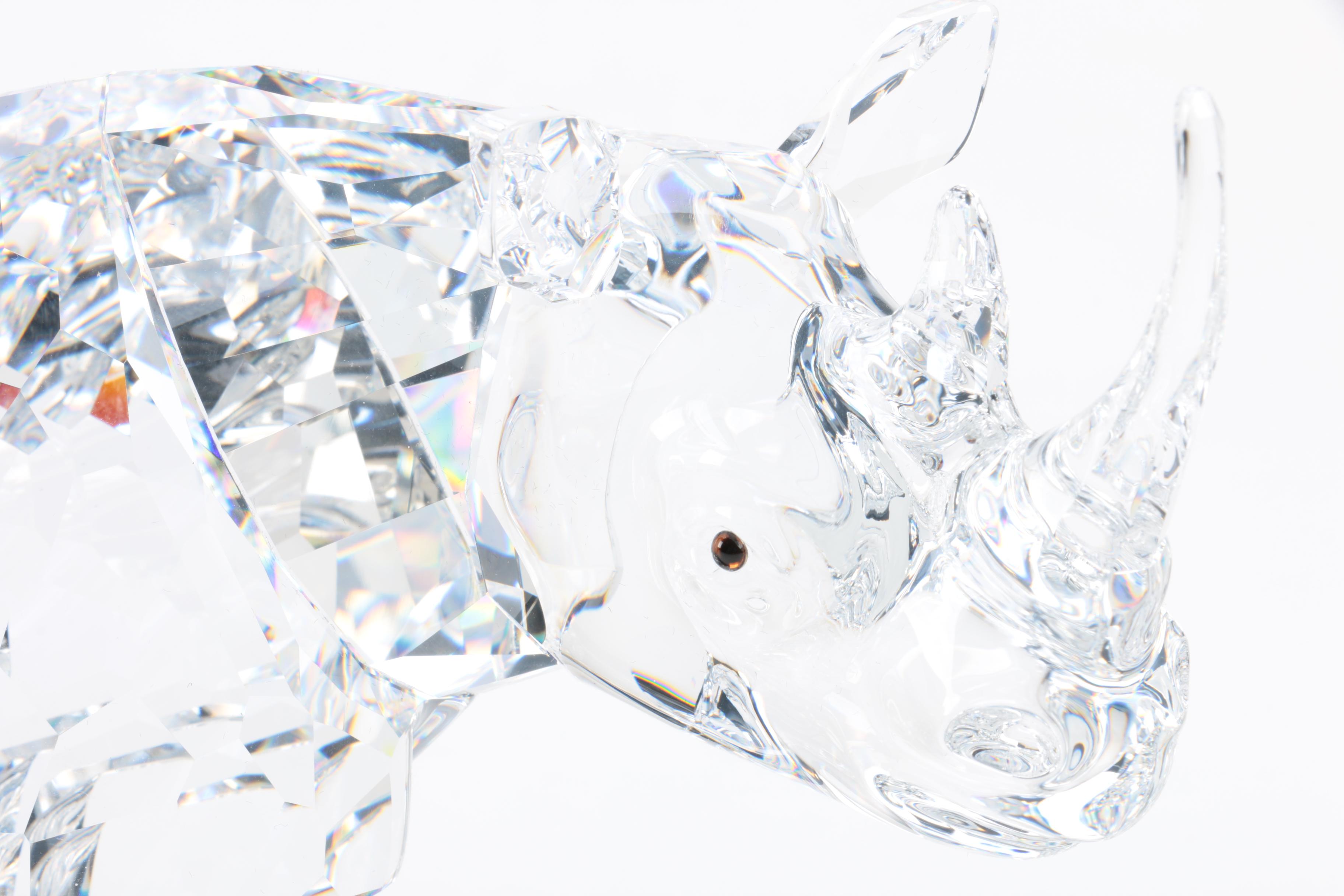 Anton Hirzinger’s 2008 Swarovski Crystal “The Rhinoceros”