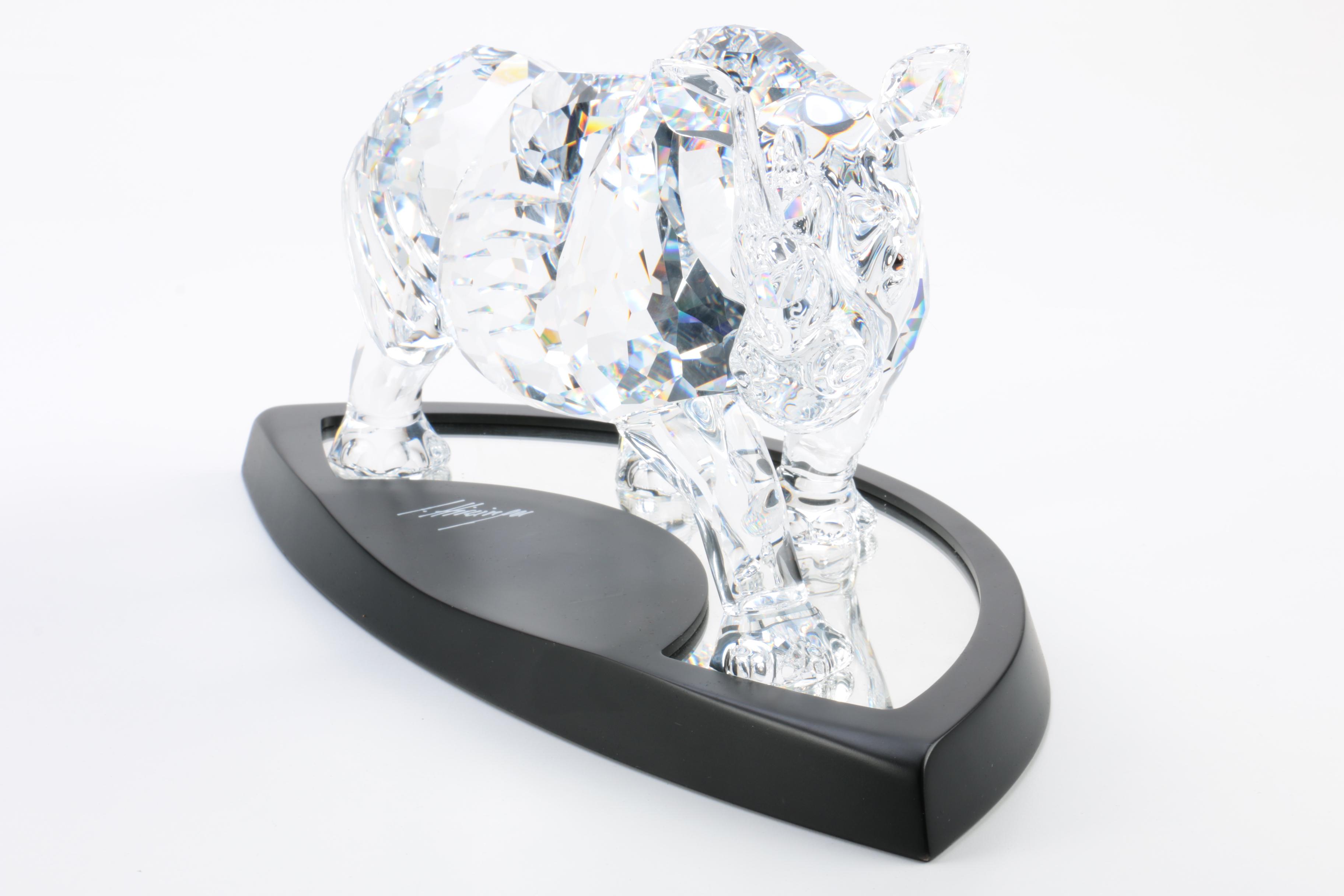 Anton Hirzinger’s 2008 Swarovski Crystal “The Rhinoceros”