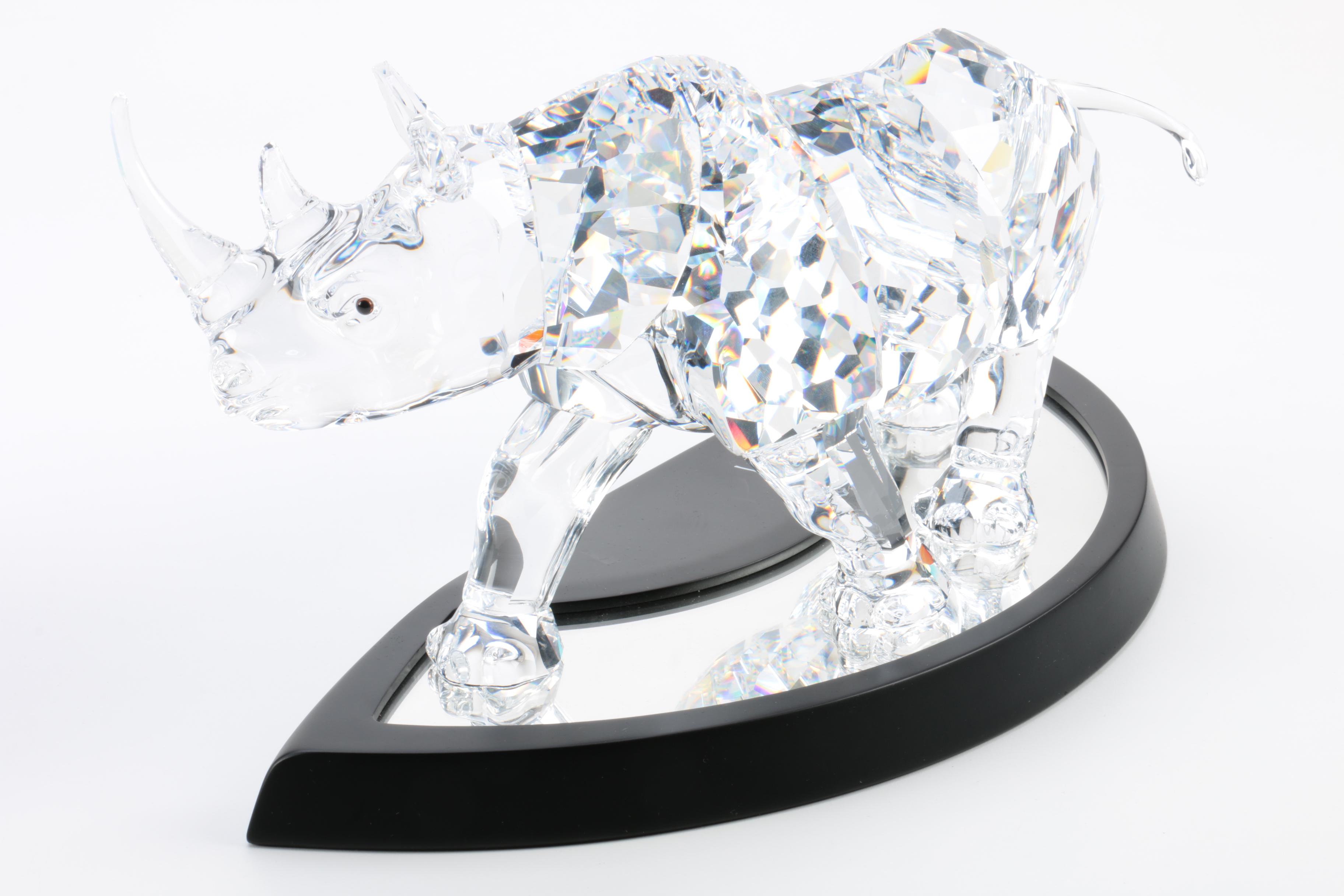 Anton Hirzinger’s 2008 Swarovski Crystal “The Rhinoceros”