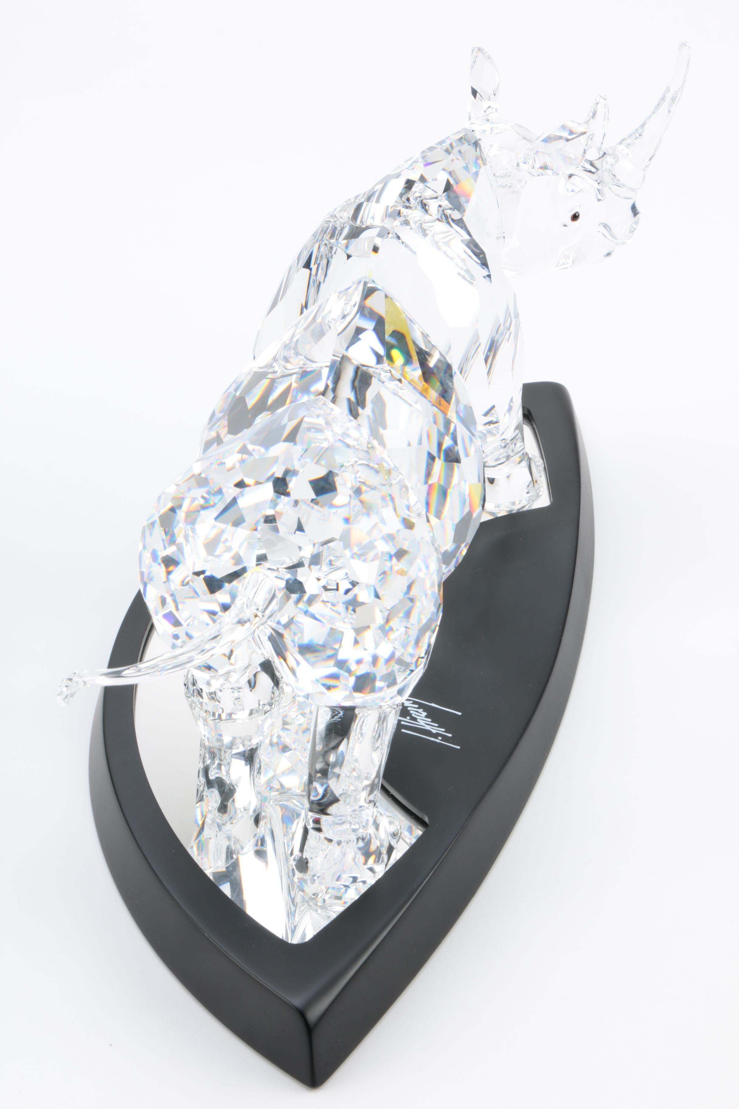 Anton Hirzinger’s 2008 Swarovski Crystal “The Rhinoceros”