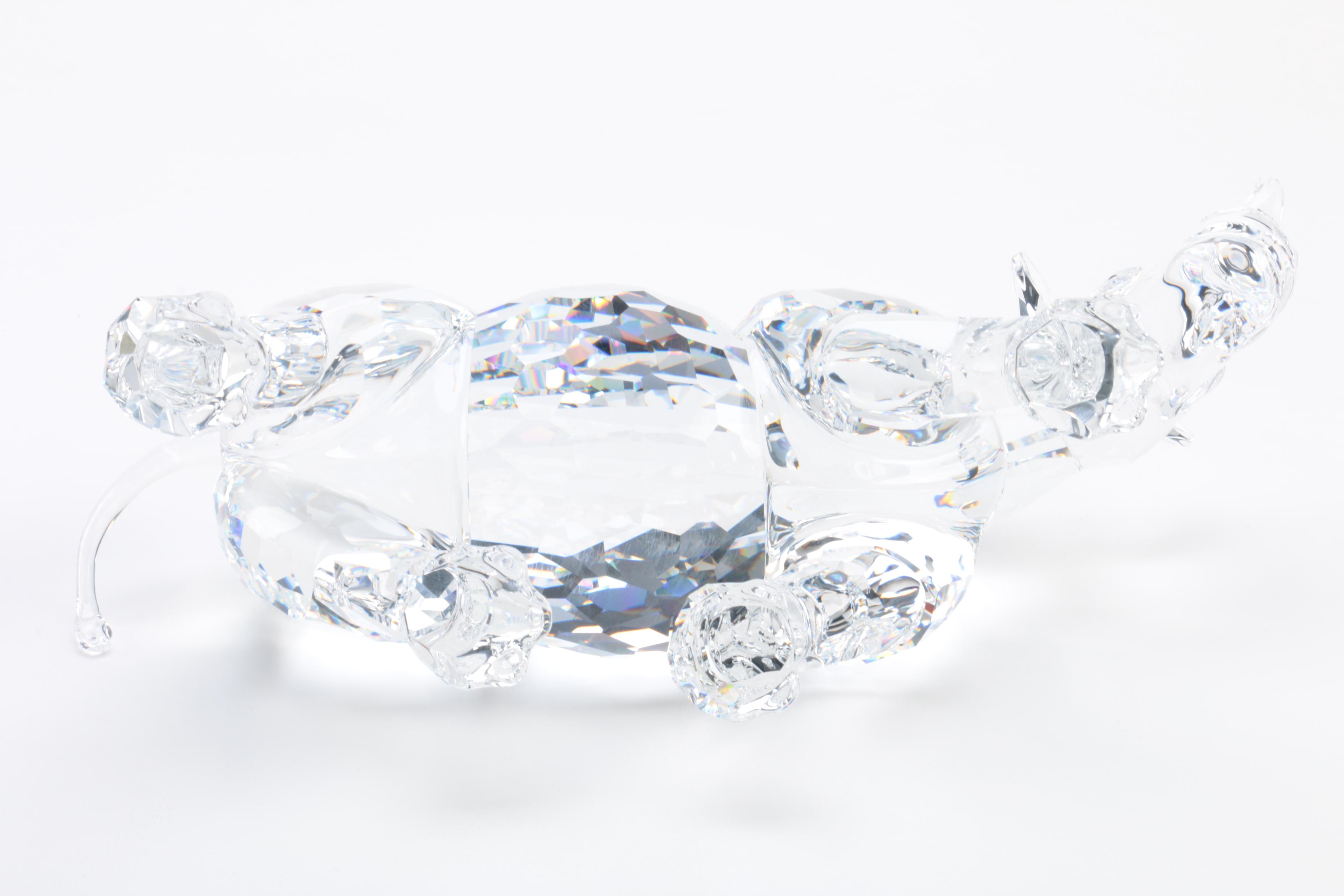 Anton Hirzinger’s 2008 Swarovski Crystal “The Rhinoceros”