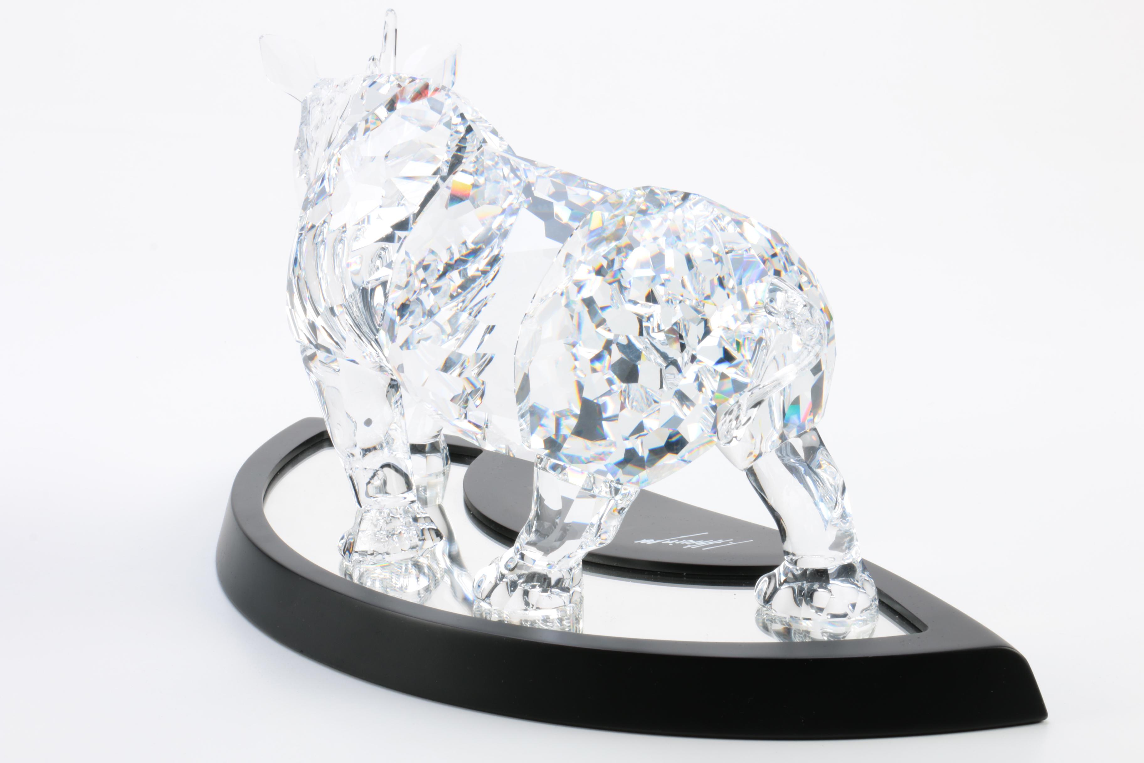 Anton Hirzinger’s 2008 Swarovski Crystal “The Rhinoceros”