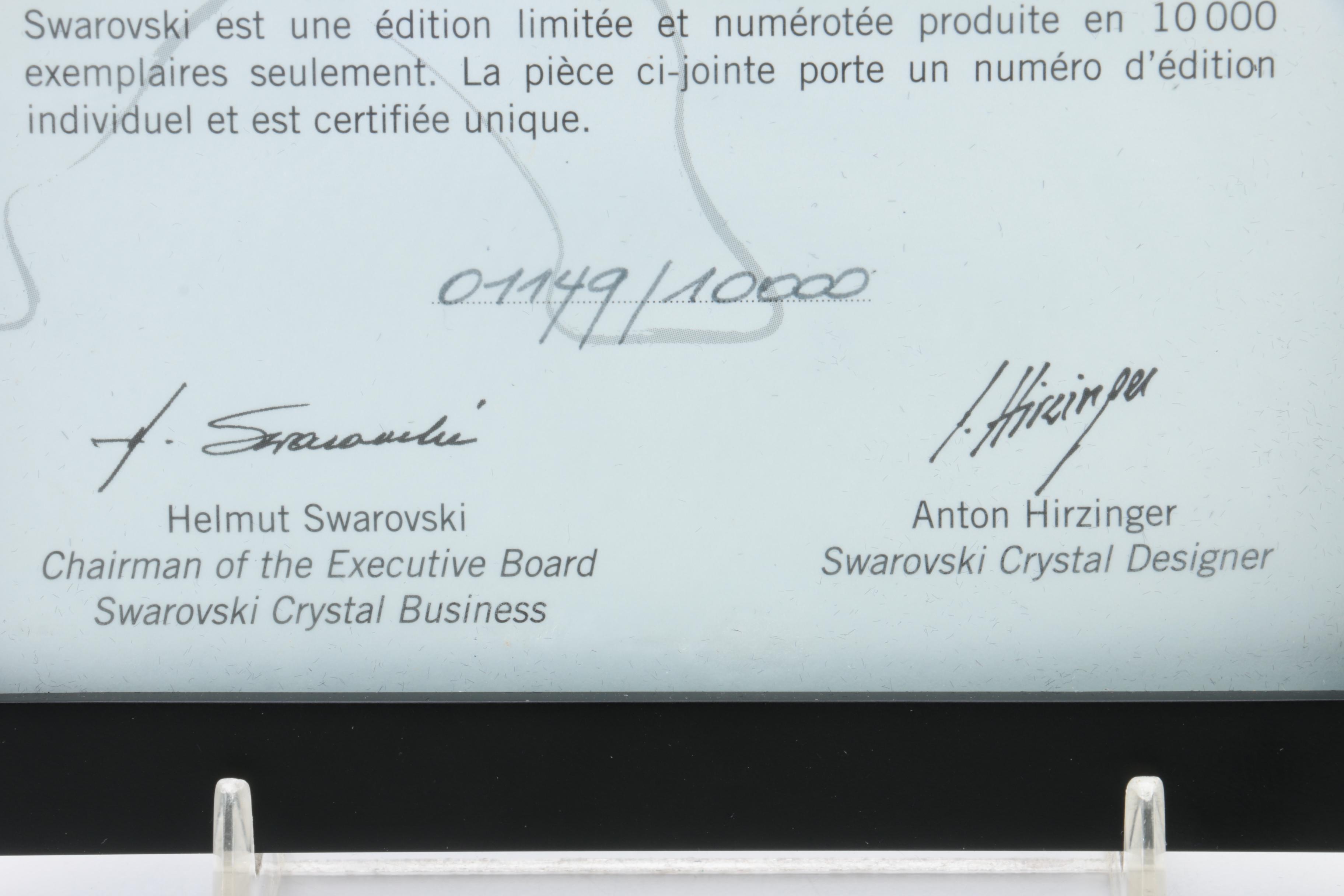 Anton Hirzinger’s 2008 Swarovski Crystal “The Rhinoceros”