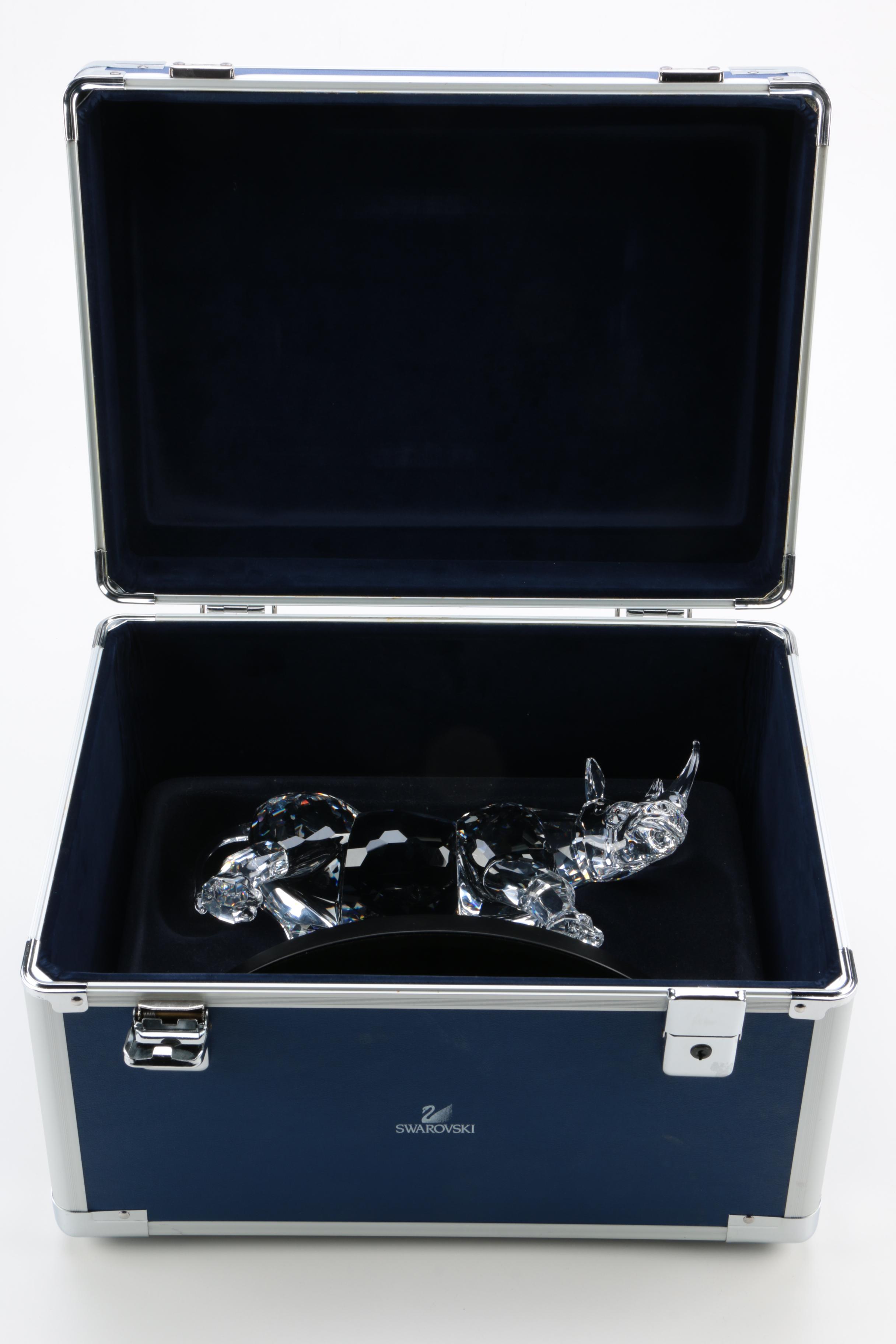 Anton Hirzinger’s 2008 Swarovski Crystal “The Rhinoceros”