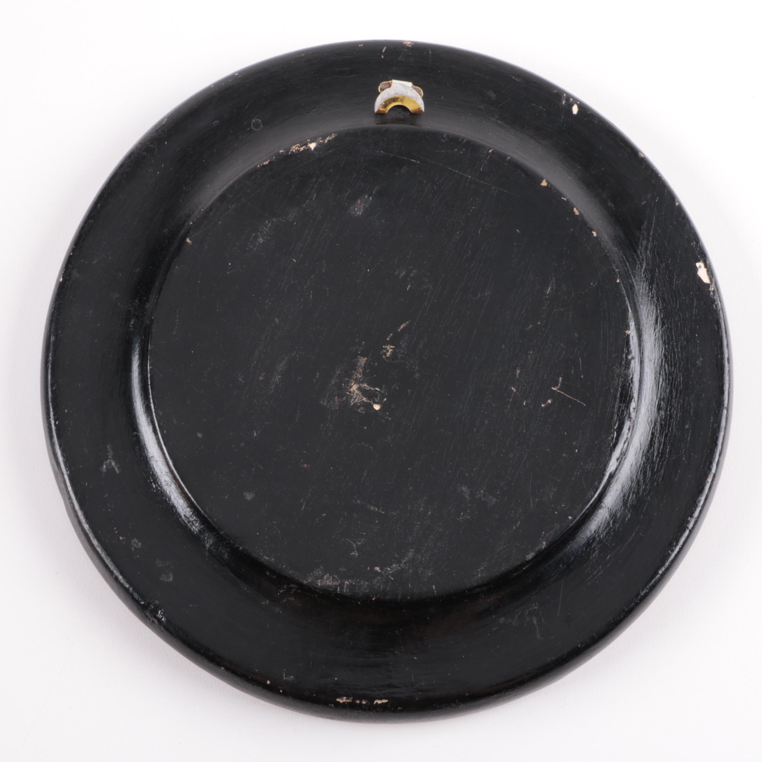 "Gold Mask of Tutankhamun" by Lenox with Egyptian-Themed Plate