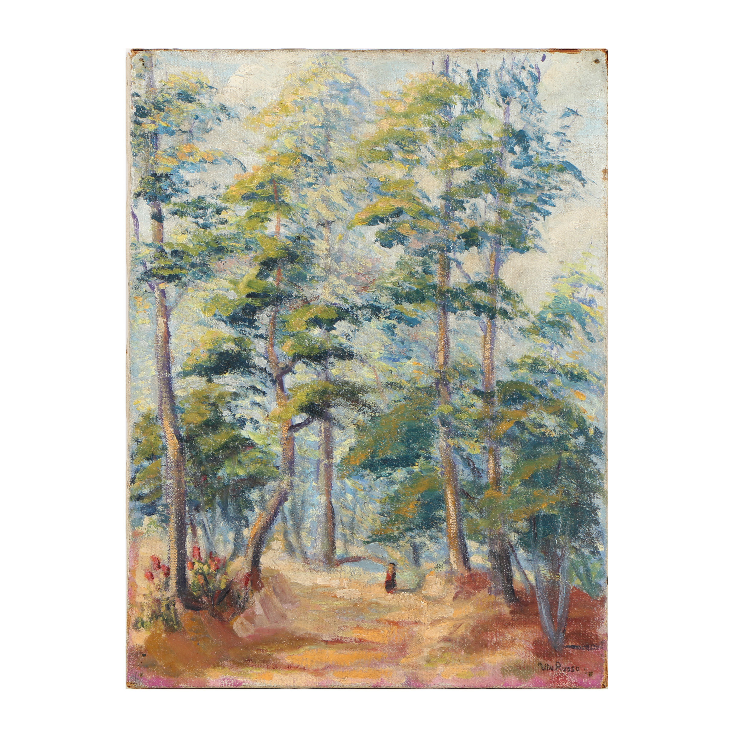 Vincent Russo Oil Painting "Alone"