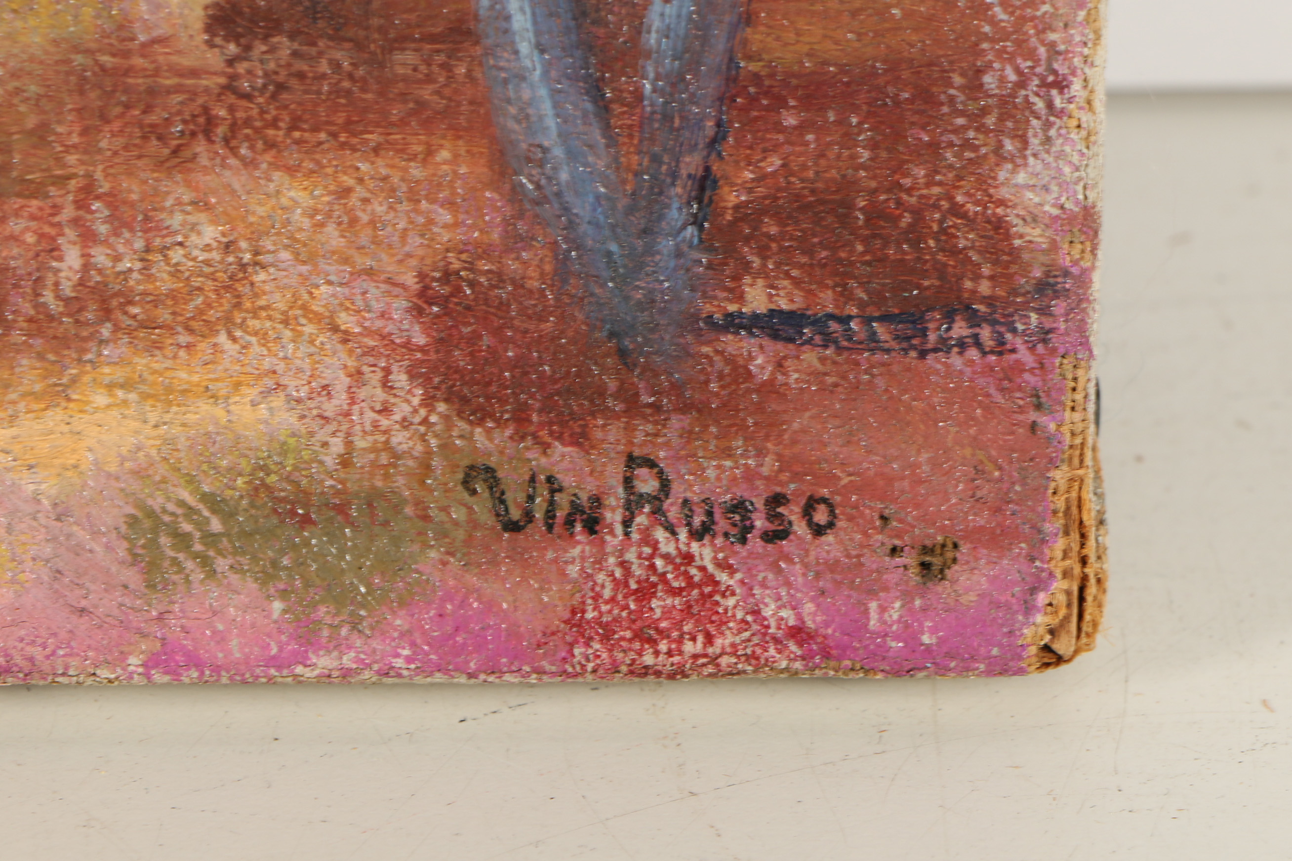 Vincent Russo Oil Painting "Alone"