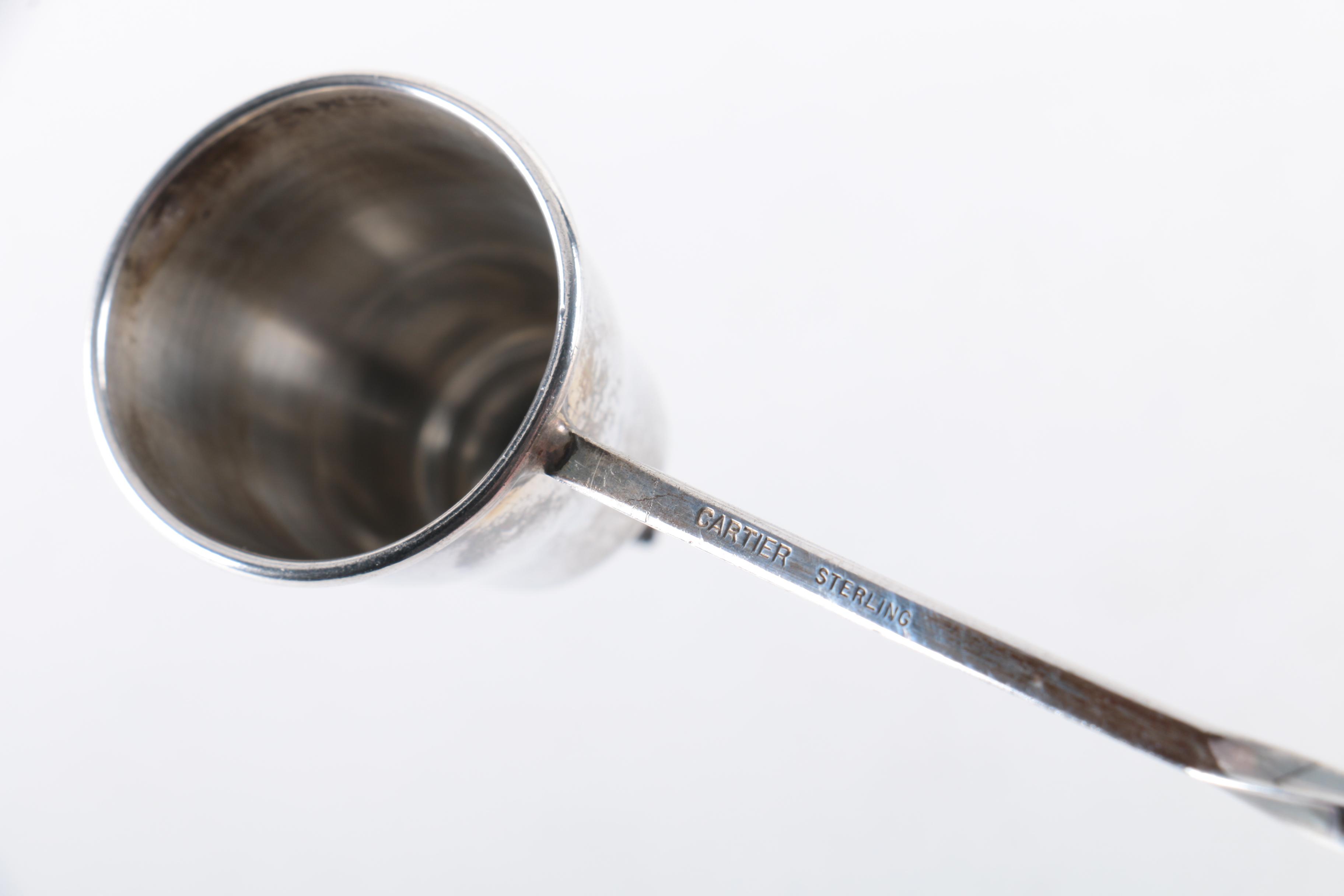 Cartier Sterling Silver Candle Snuffer