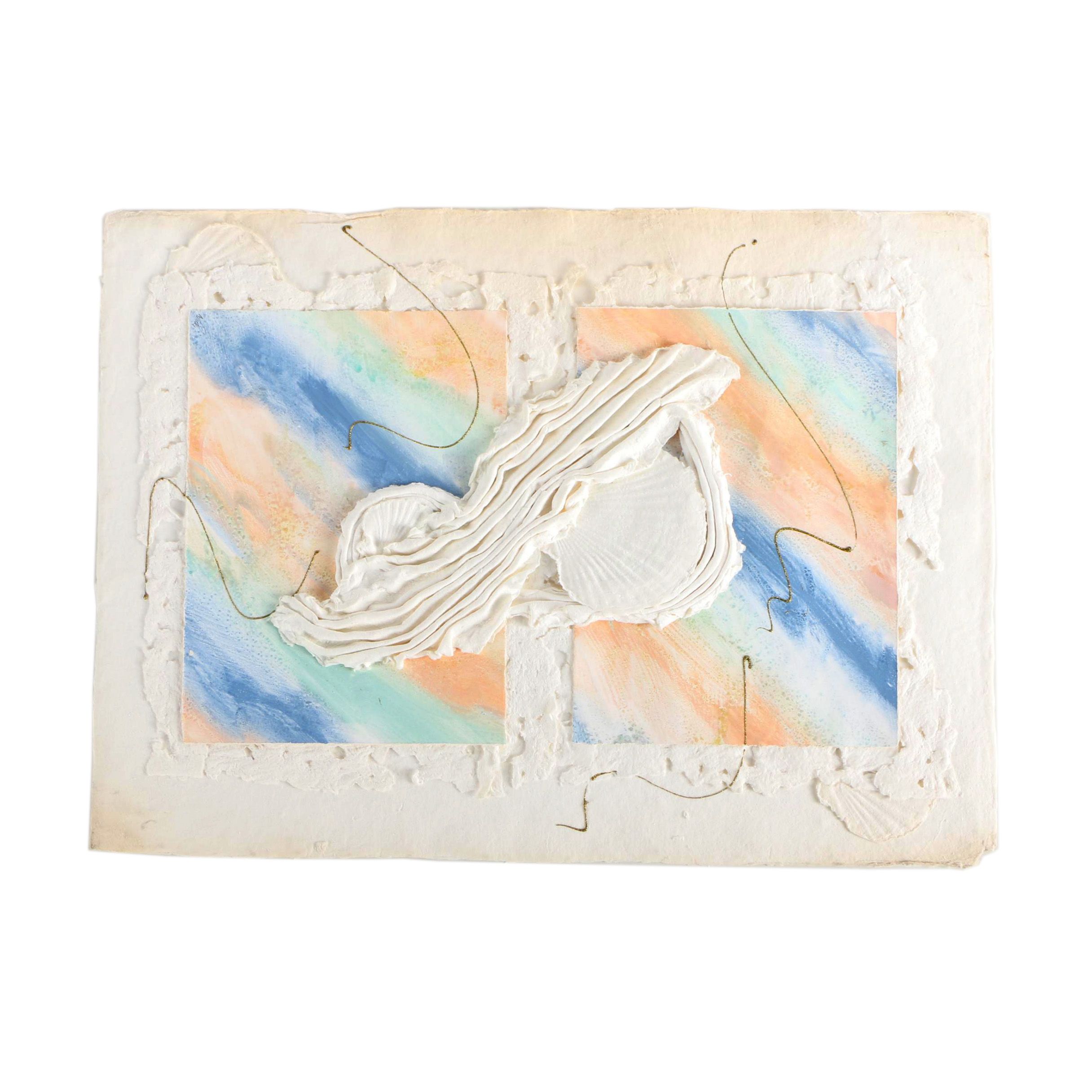 Nikki Mixed Media Abstract Composition