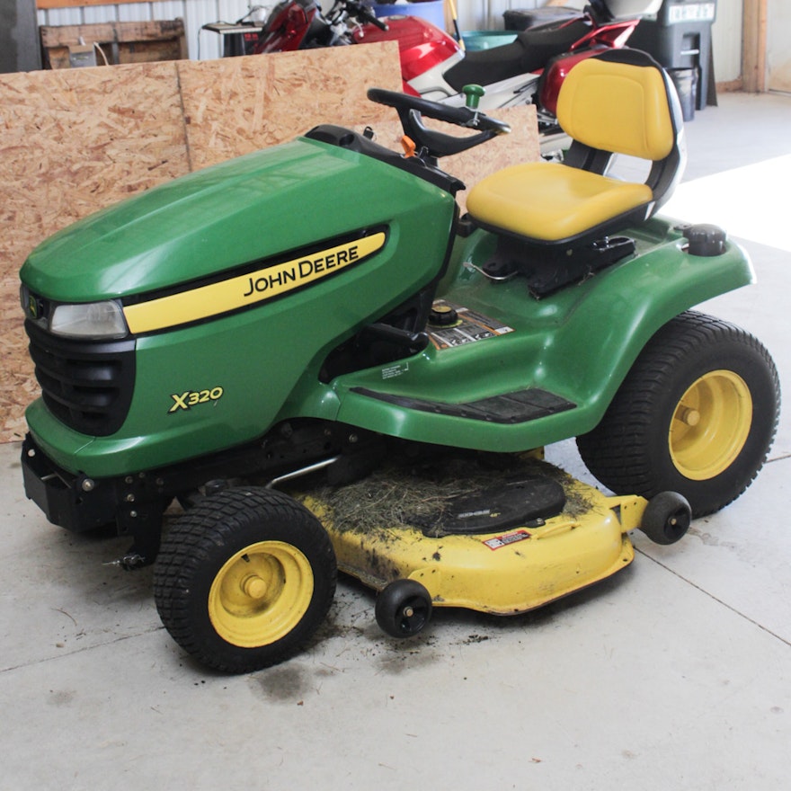 John Deere X320 Yard Tractor