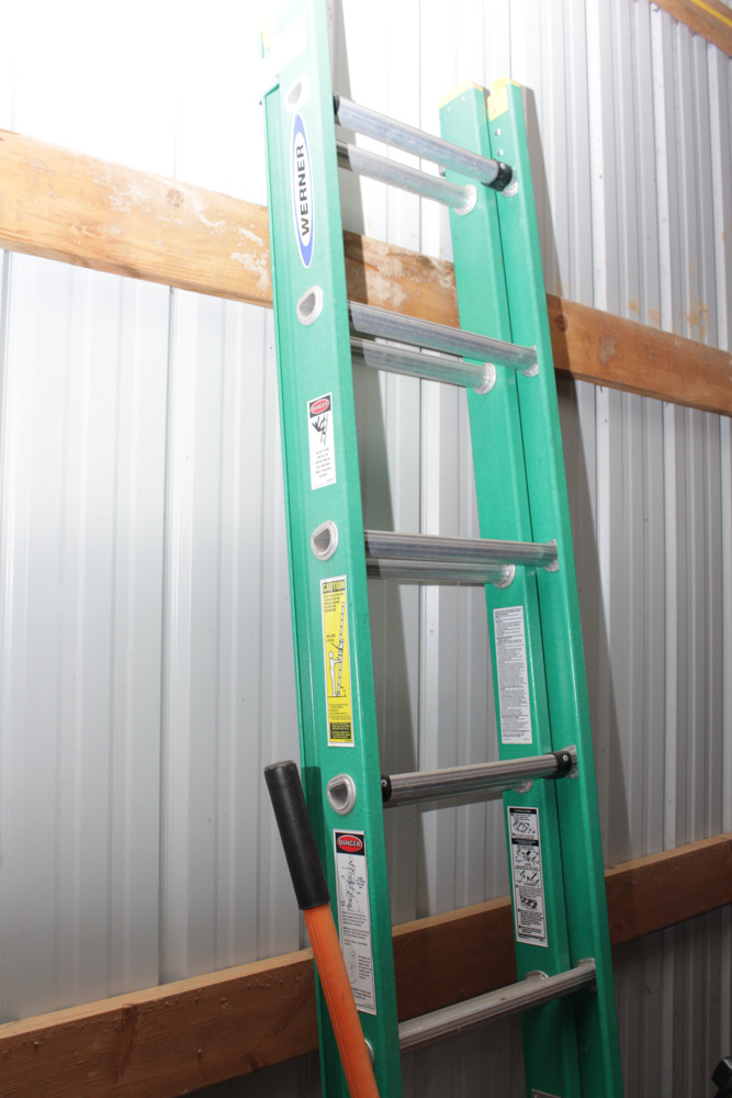 Outdoor Tools Featuring Werner 16' Ladder