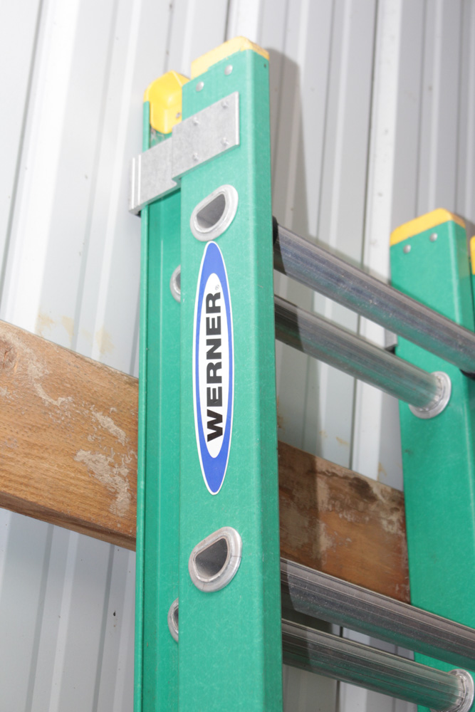 Outdoor Tools Featuring Werner 16' Ladder