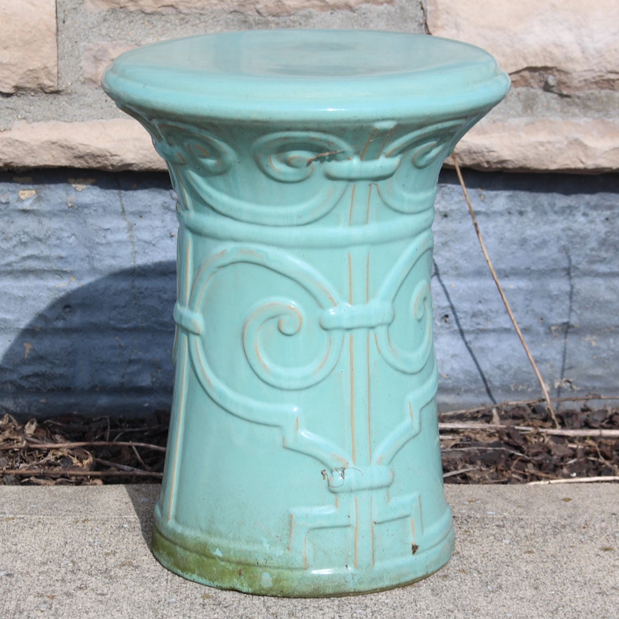 Ceramic Garden Plant Stand