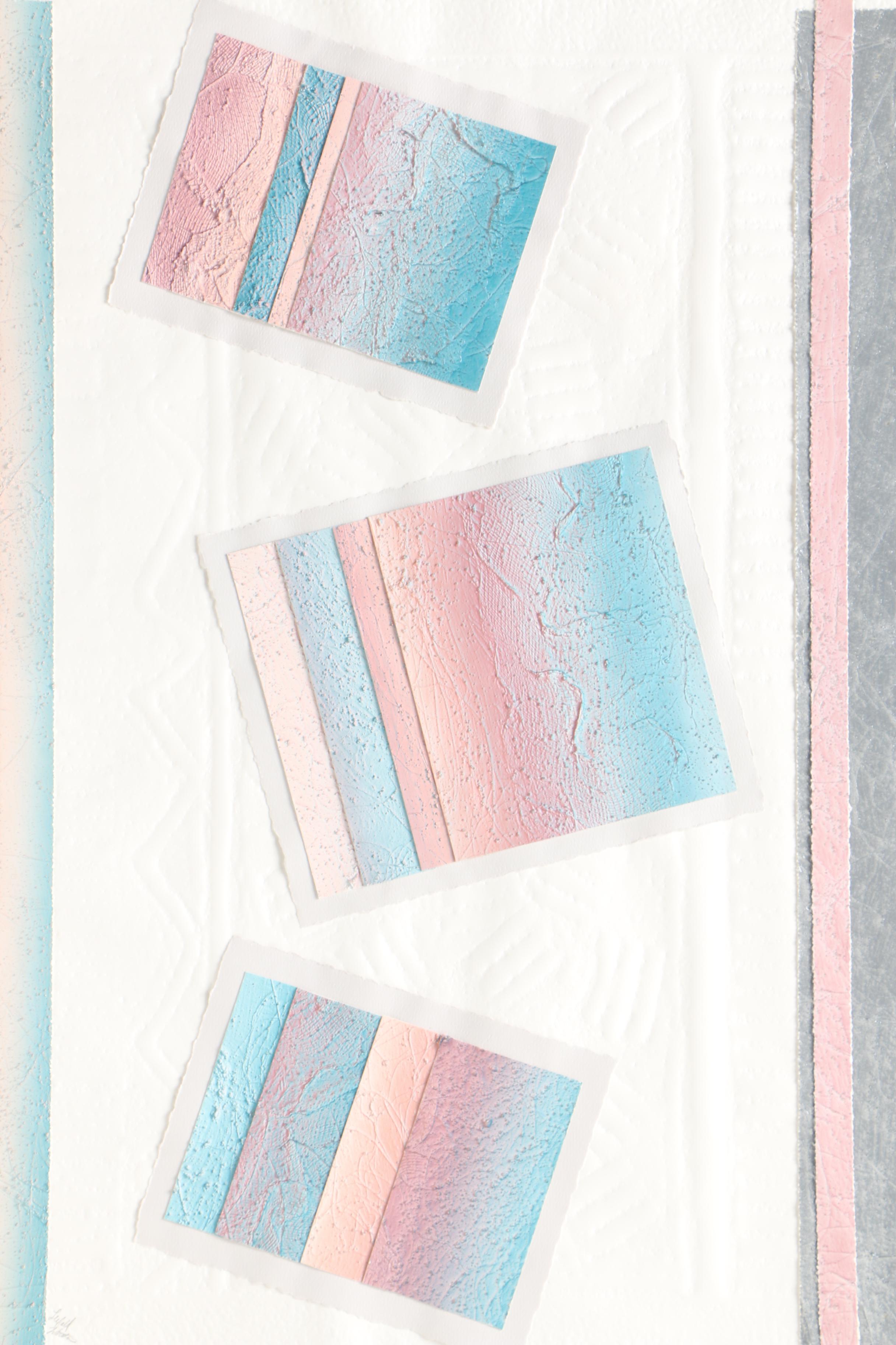 Lawrence Lerfald and Peggy Wertheim Mixed Media Collage