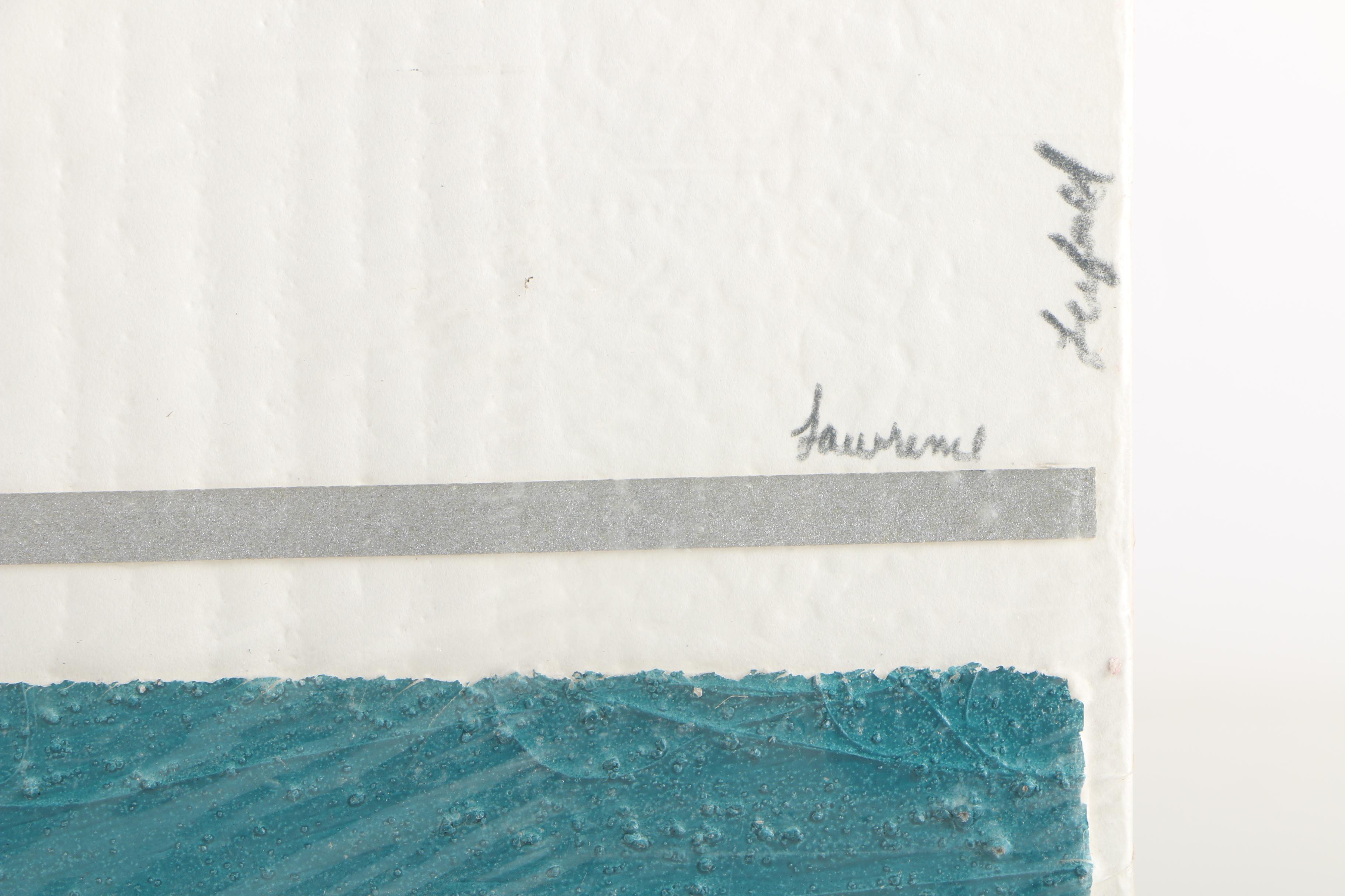 Lawrence Lerfald Mixed Media Abstract Construction