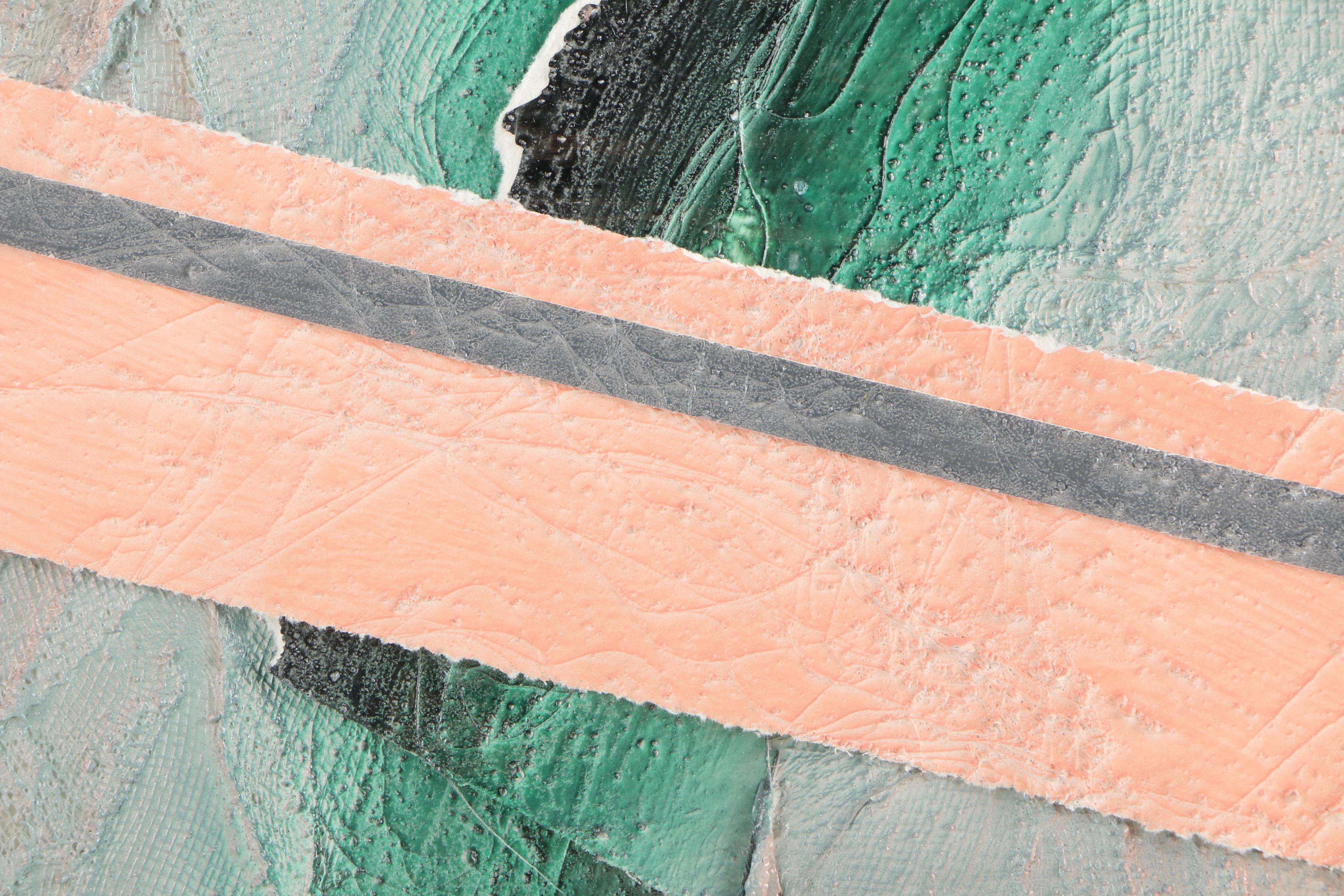 Lawrence Lerfald Mixed Media Abstract Construction