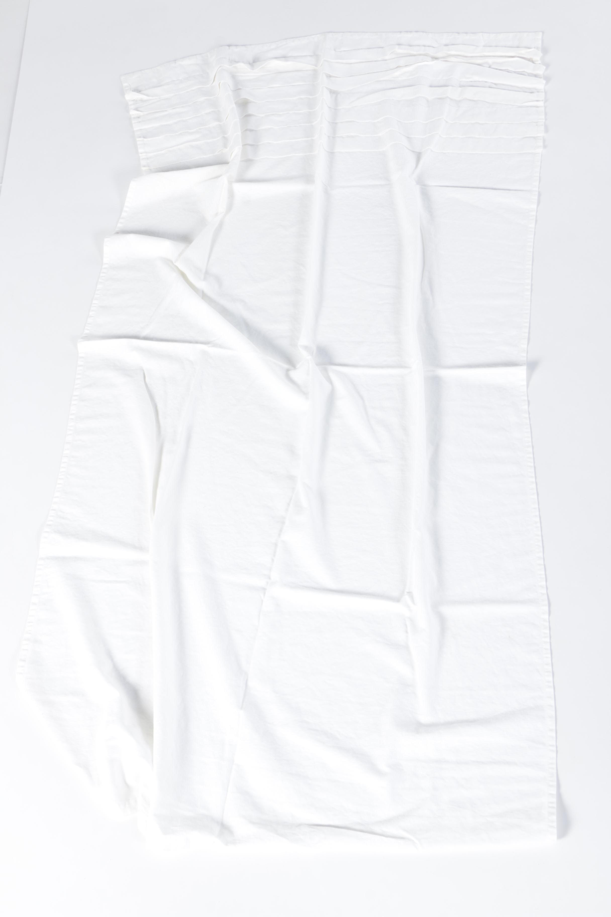 Pottery Barn White Cotton Curtain Panels