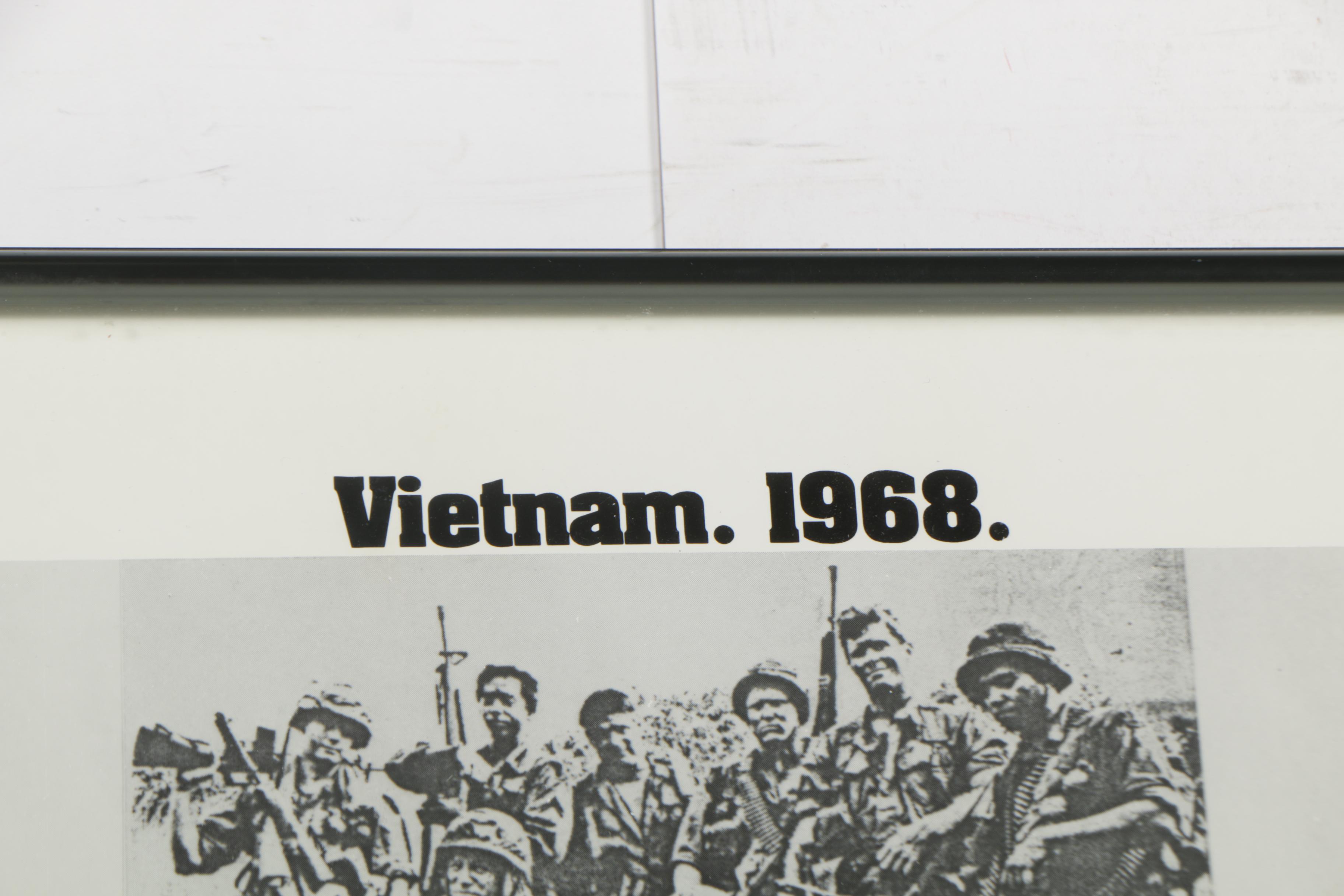 Halftone Poster Mock-up for the "Tour of Duty" Television Show