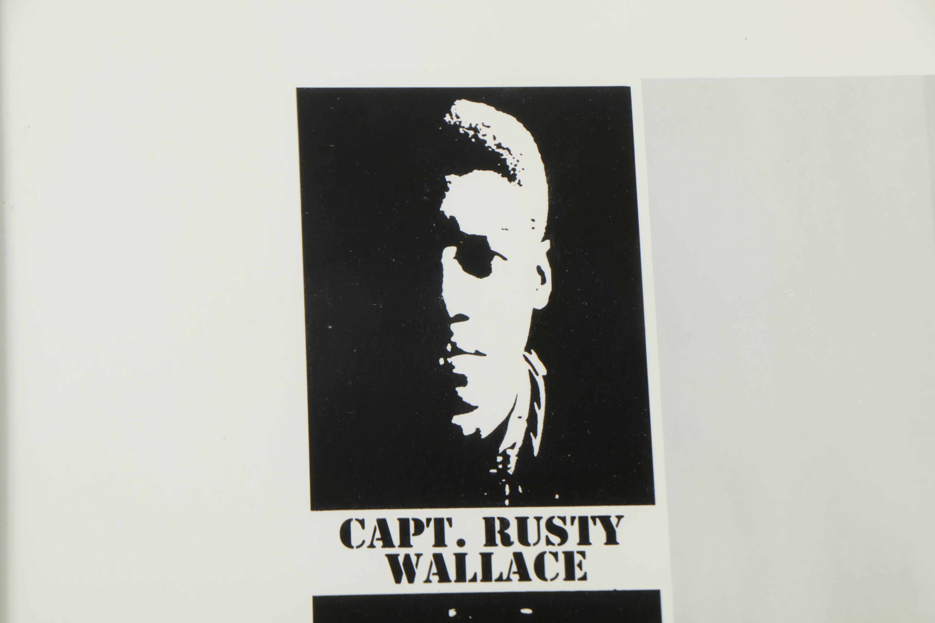 Halftone Poster Mock-up for the "Tour of Duty" Television Show