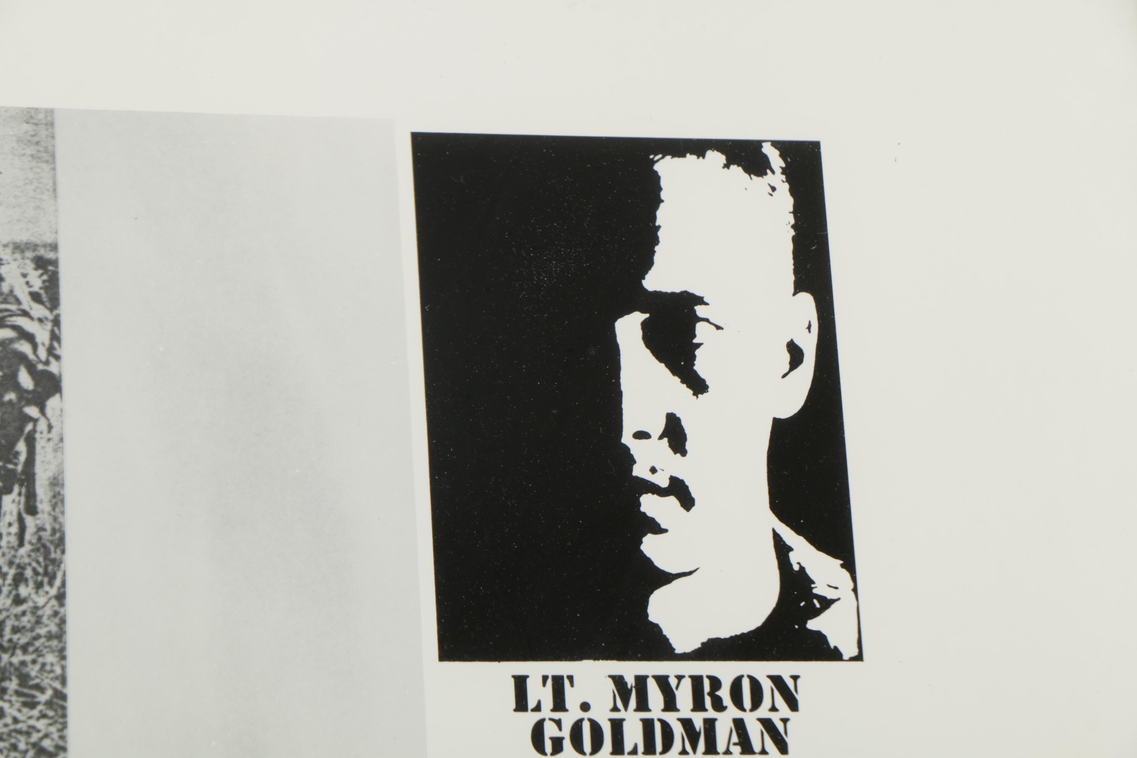 Halftone Poster Mock-up for the "Tour of Duty" Television Show