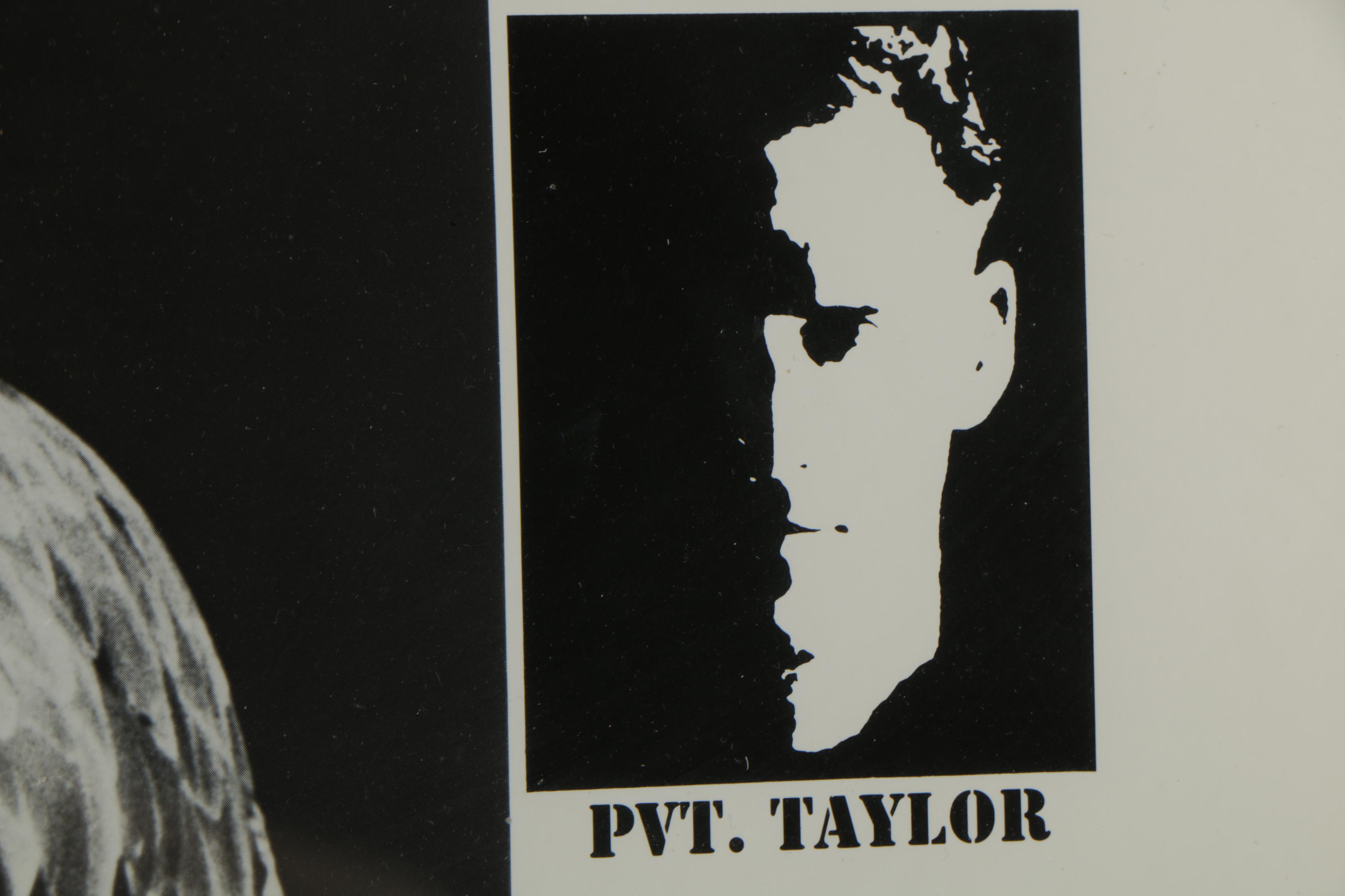 Halftone Poster Mock-up for the "Tour of Duty" Television Show