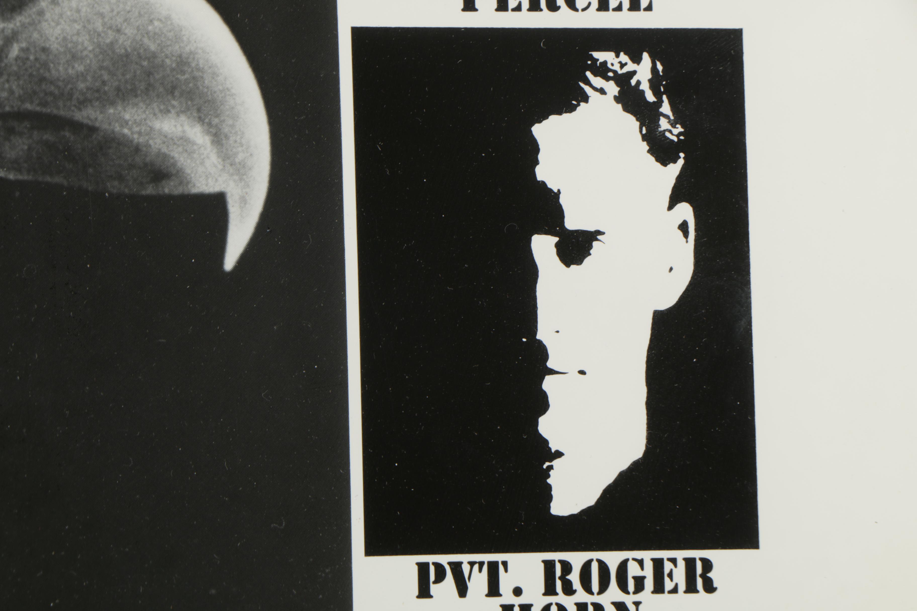 Halftone Poster Mock-up for the "Tour of Duty" Television Show