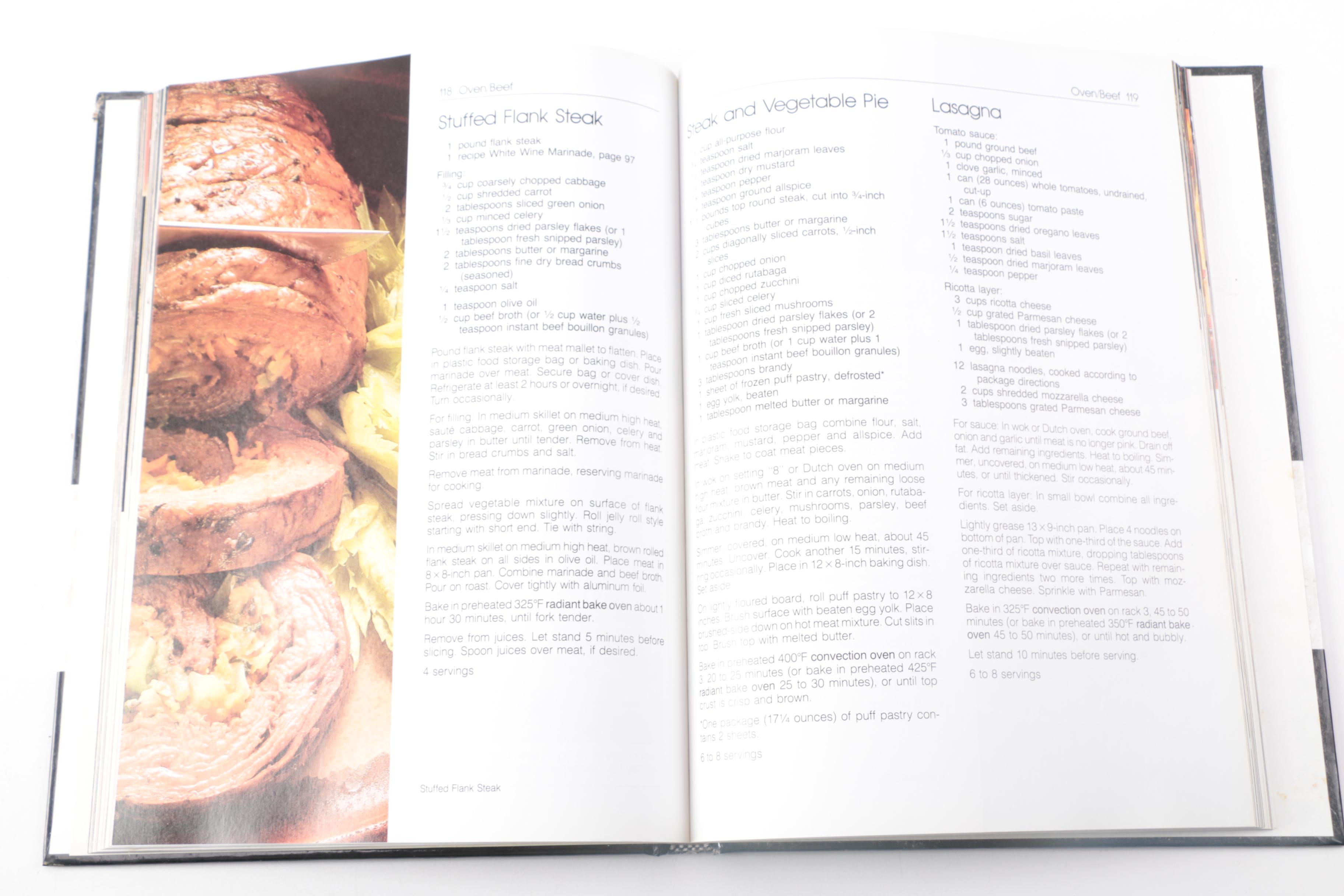 Vintage Cookbooks Including 1987 "Complete Cooking with Jenn-Air"