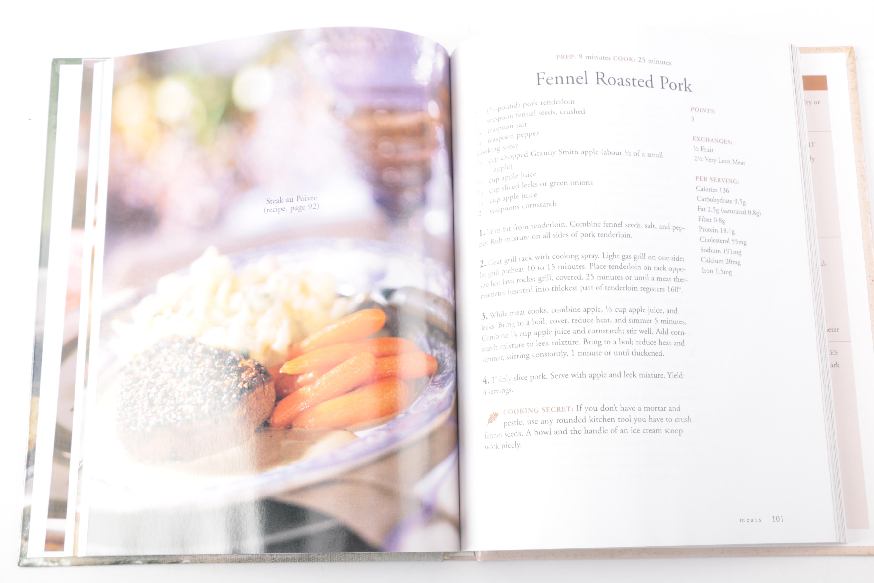 Vintage Cookbooks Including 1987 "Complete Cooking with Jenn-Air"