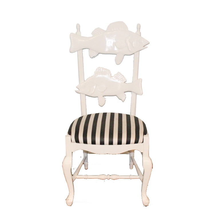 MacKenzie-Childs Cod Fish Chair