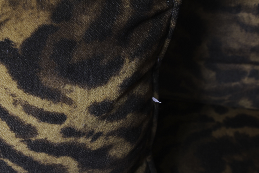 Contemporary Animal Print Sofa