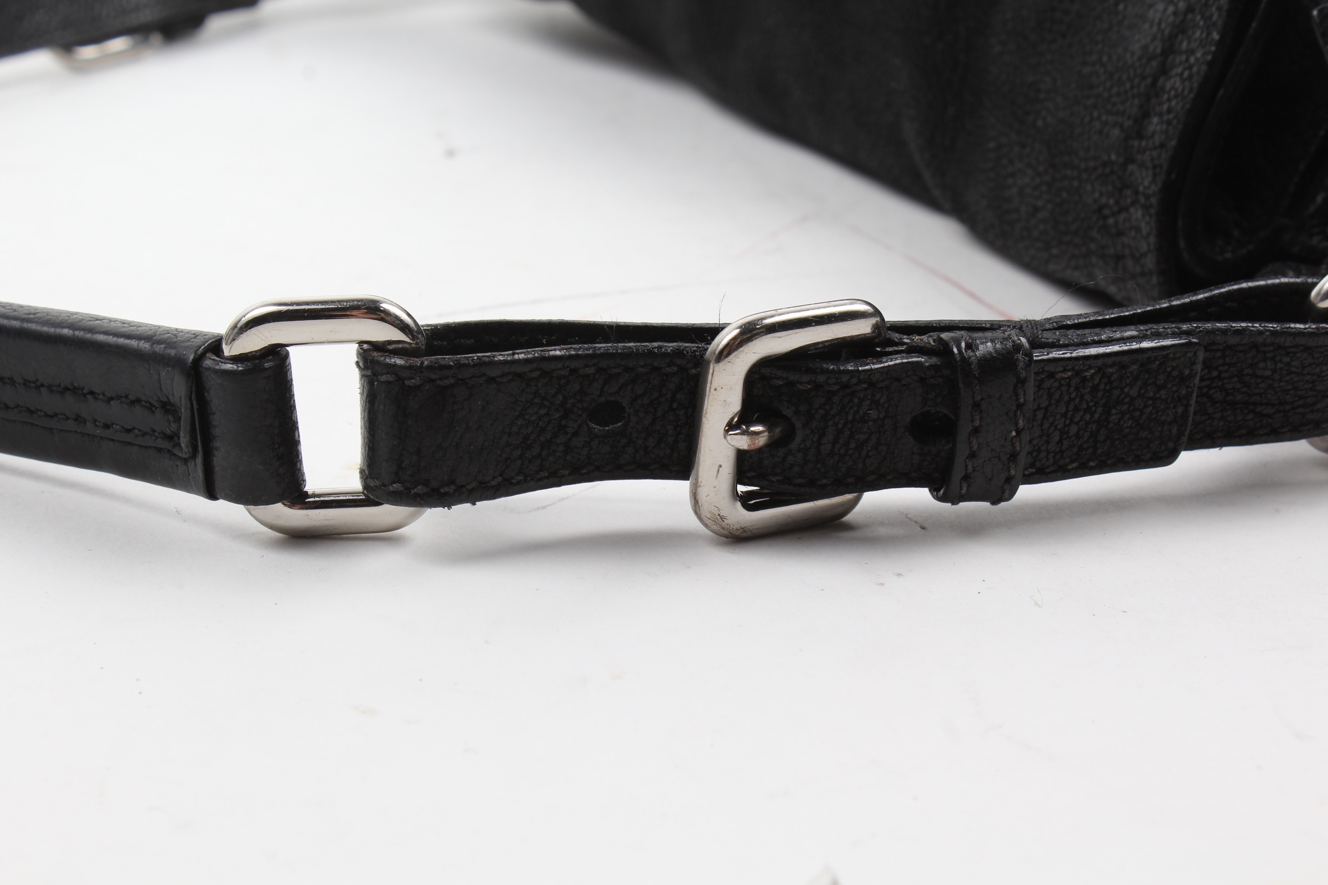 Prada Pebbled Leather Handbag