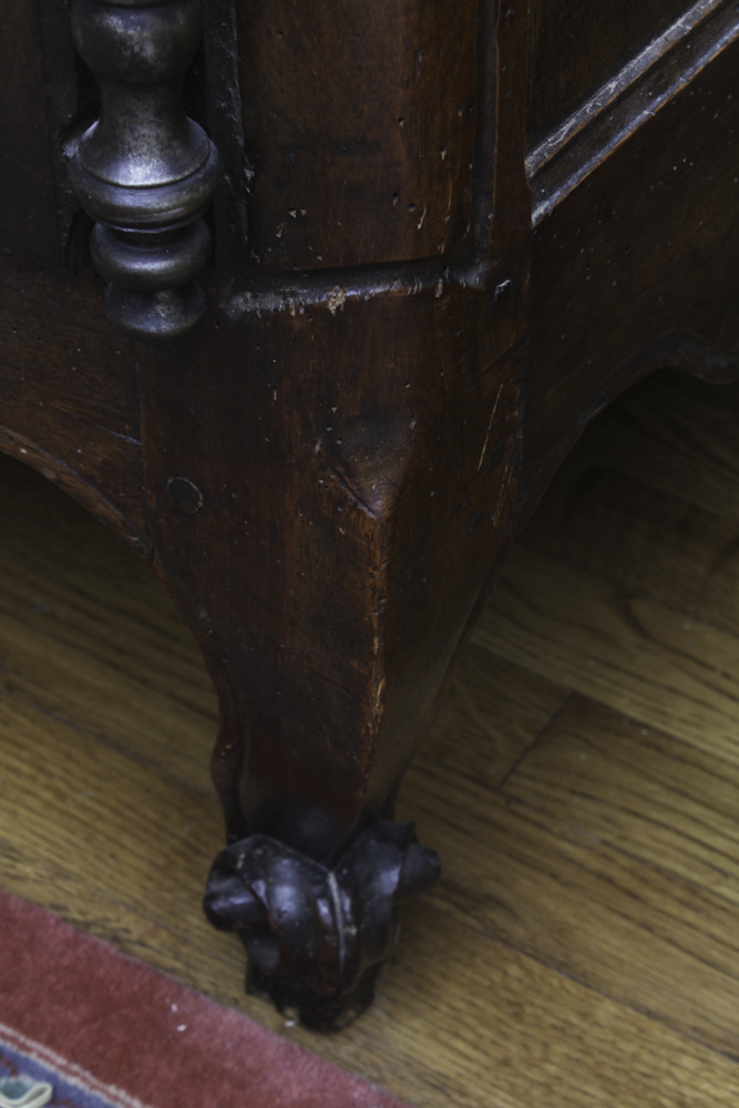 French Louis XV Provençal Armoire with Fitted Interior