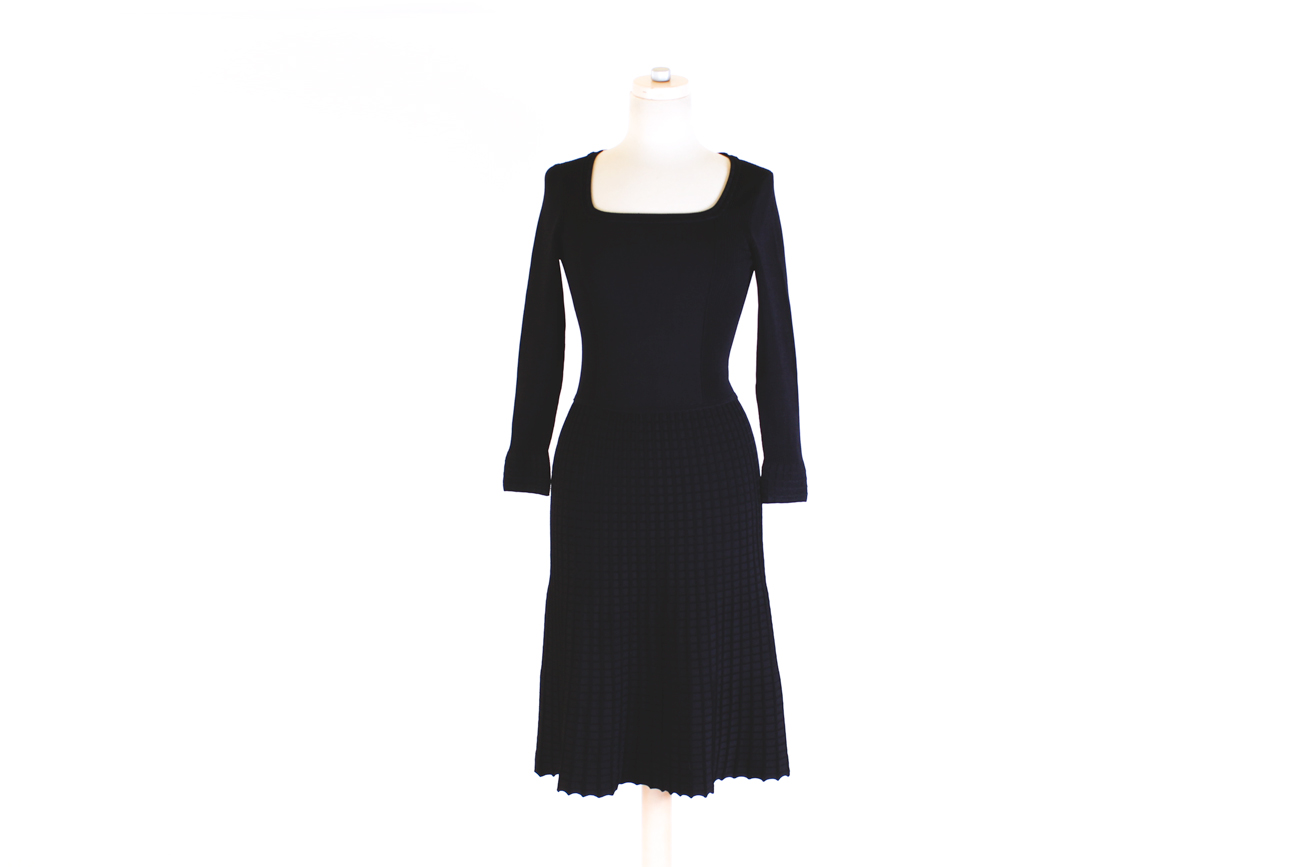 Tory Burch Black Knit Dress