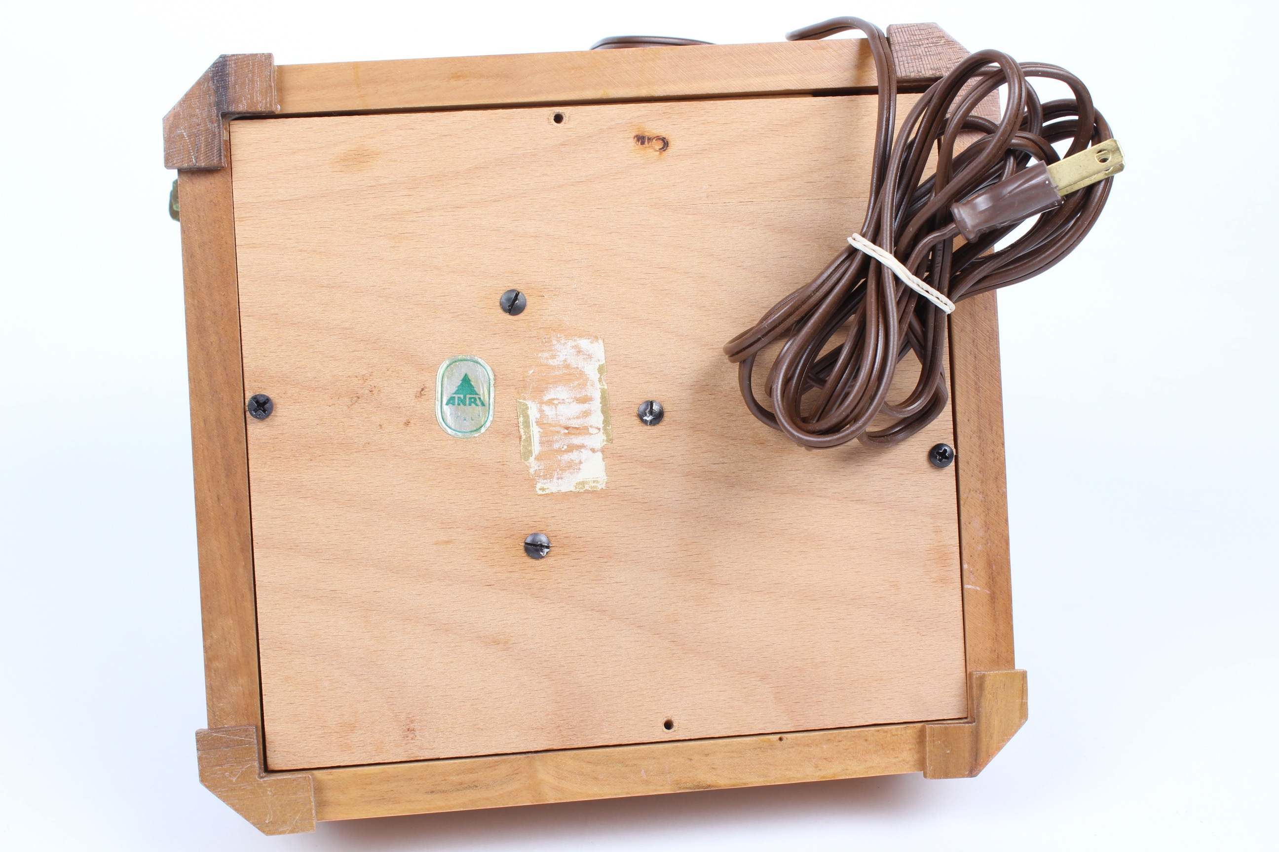 Anri Carved and Lighted Wooden Nativity Scene