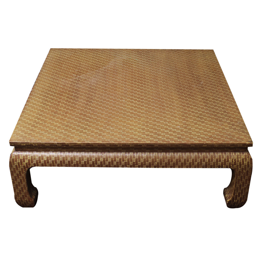 Chinese Inspired Decorative Patterned Coffee Table