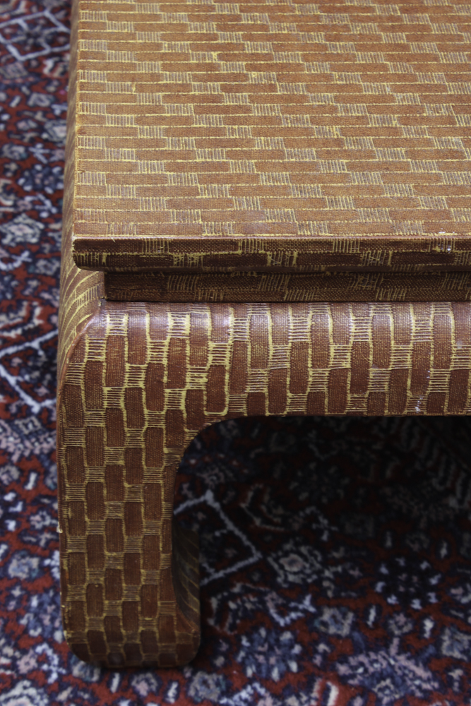 Chinese Inspired Decorative Patterned Coffee Table