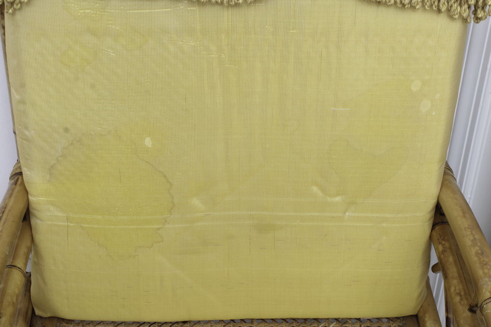 Vintage Brighton Pavilion Style Bamboo Armchair