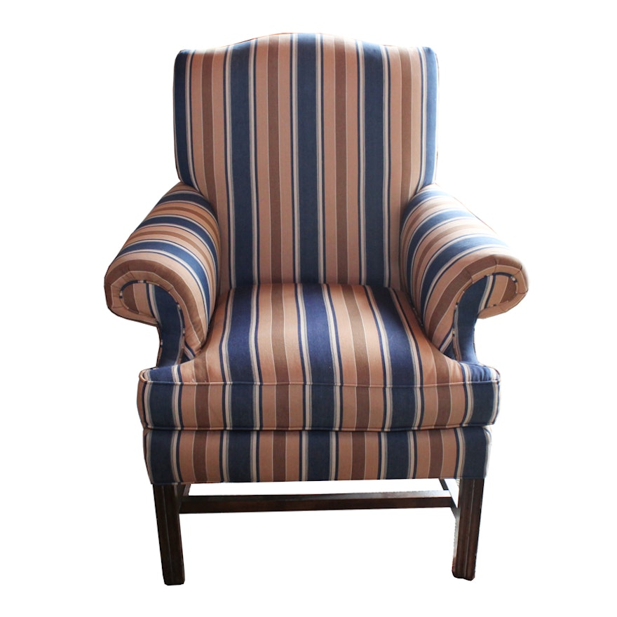 Chippendale Style  Upholstered Armchair by Lexington Furniture