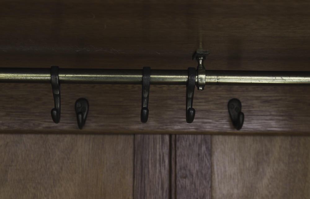 Antique Edwardian Burled Veneer Armoire