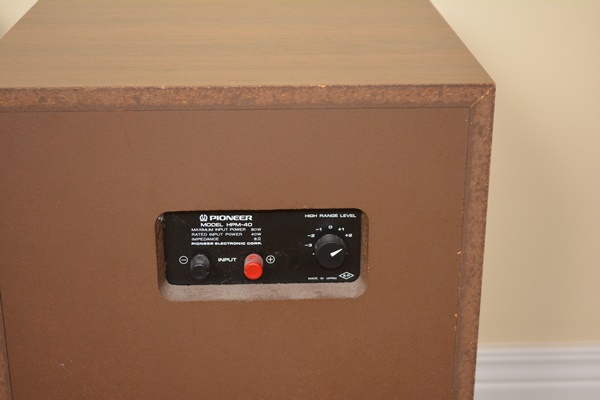 Vintage Pioneer Speakers HPM-40