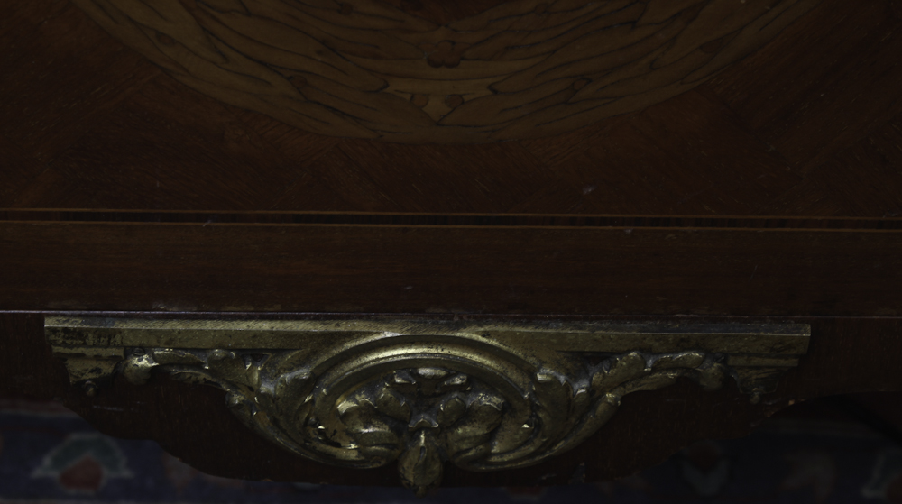 Transitional Style Inlaid Chest of Drawers