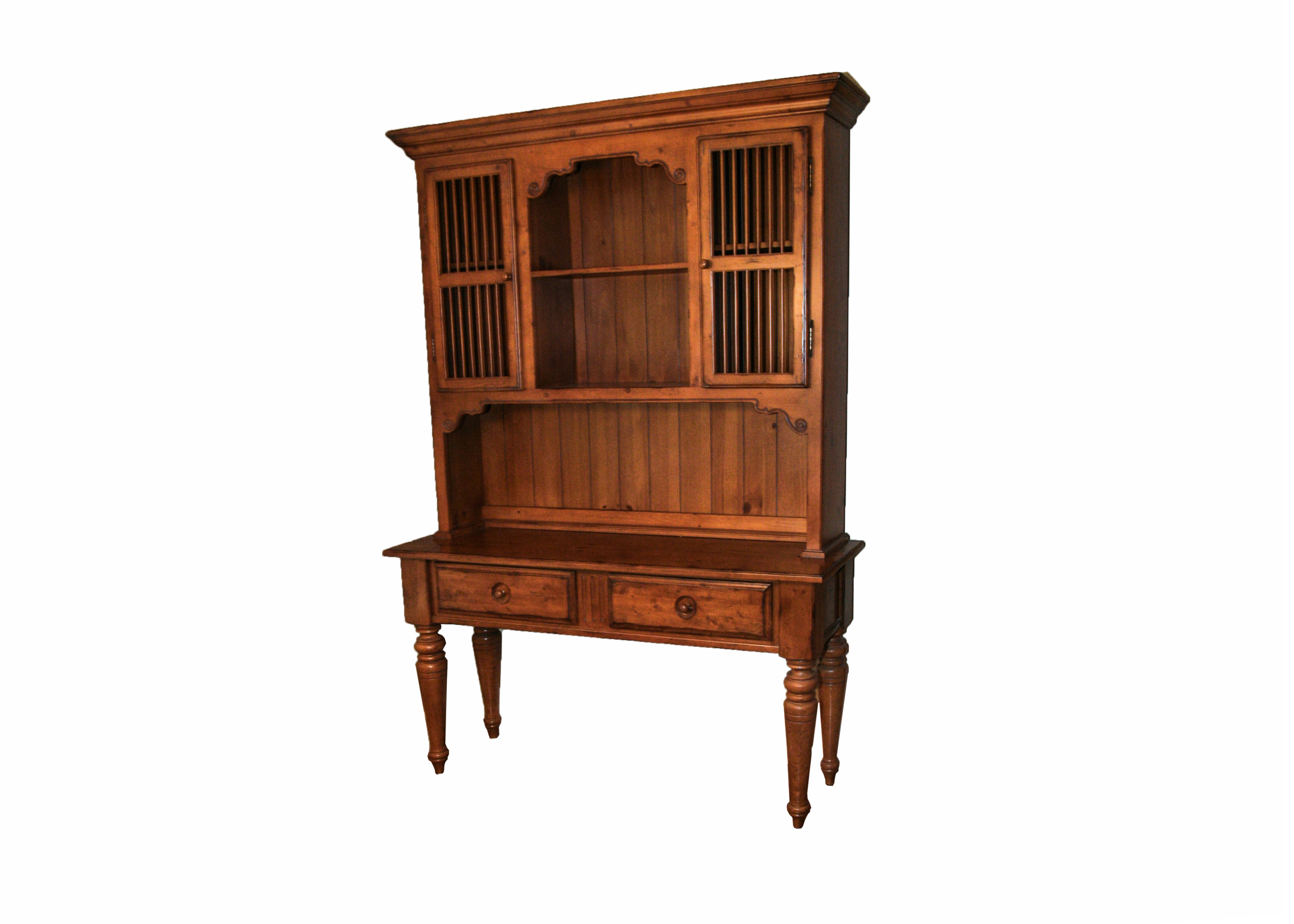 Hooker English Style Hutch-on-Table