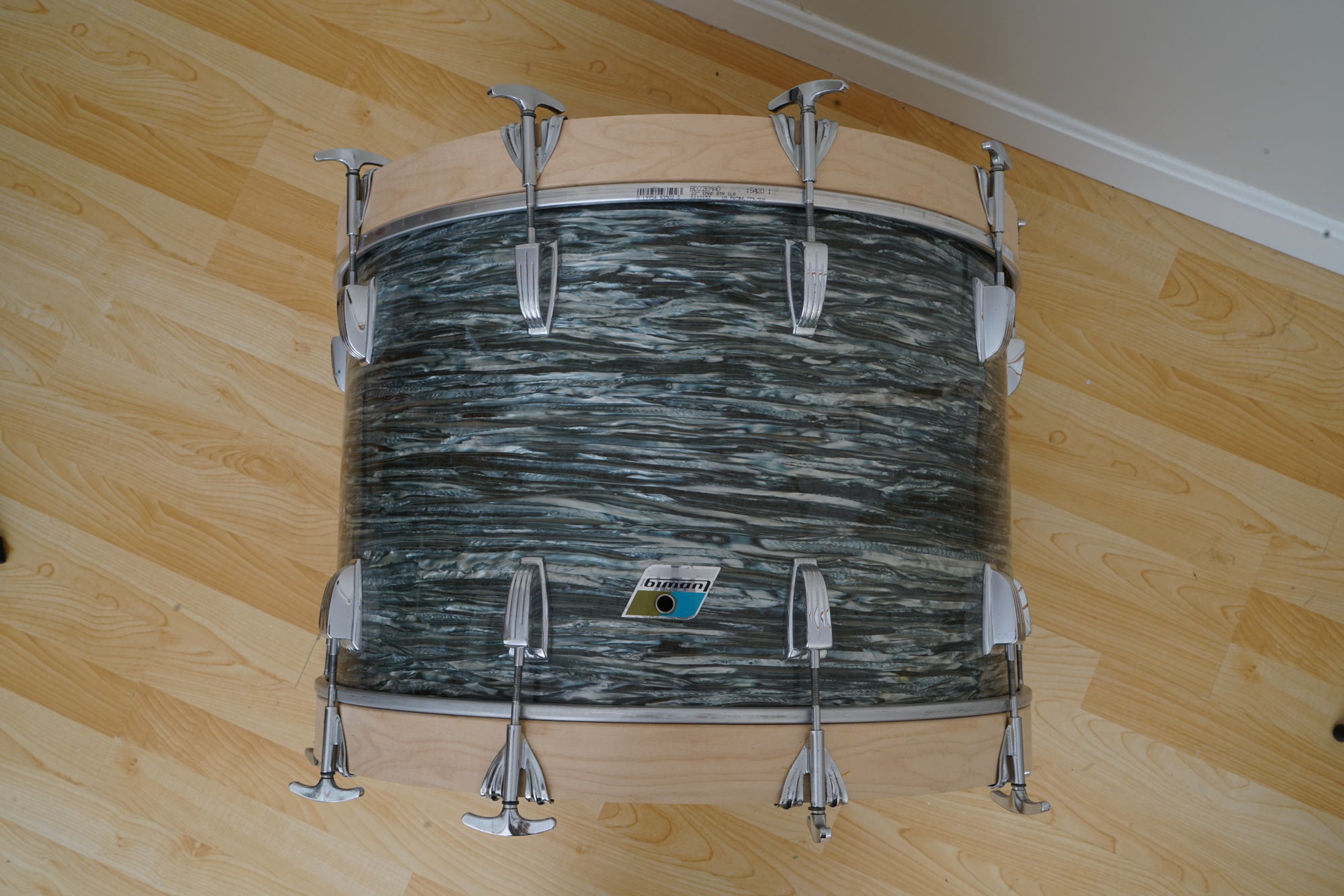 Ludwig Partial Drum Kit with Pearl Drum Pedal